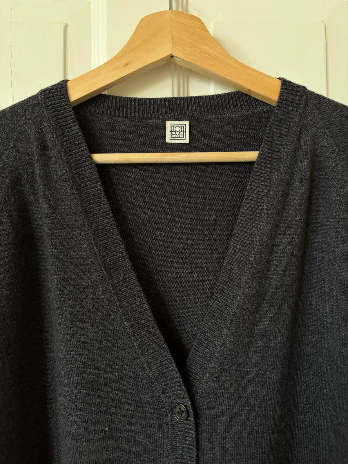 Toteme Raglan Sleeve Wool-ullkofta