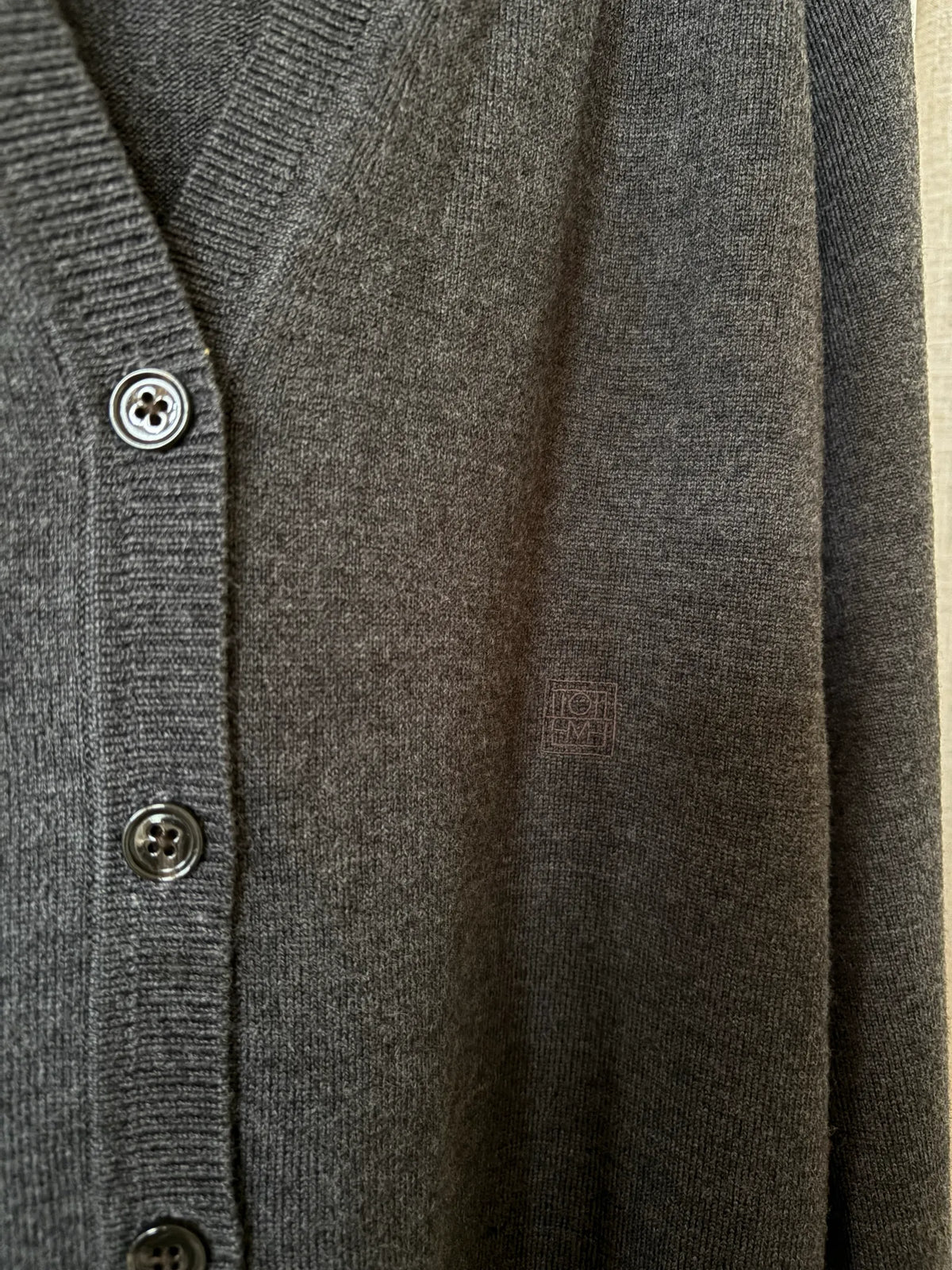 Toteme Raglan Sleeve Wool-ullkofta