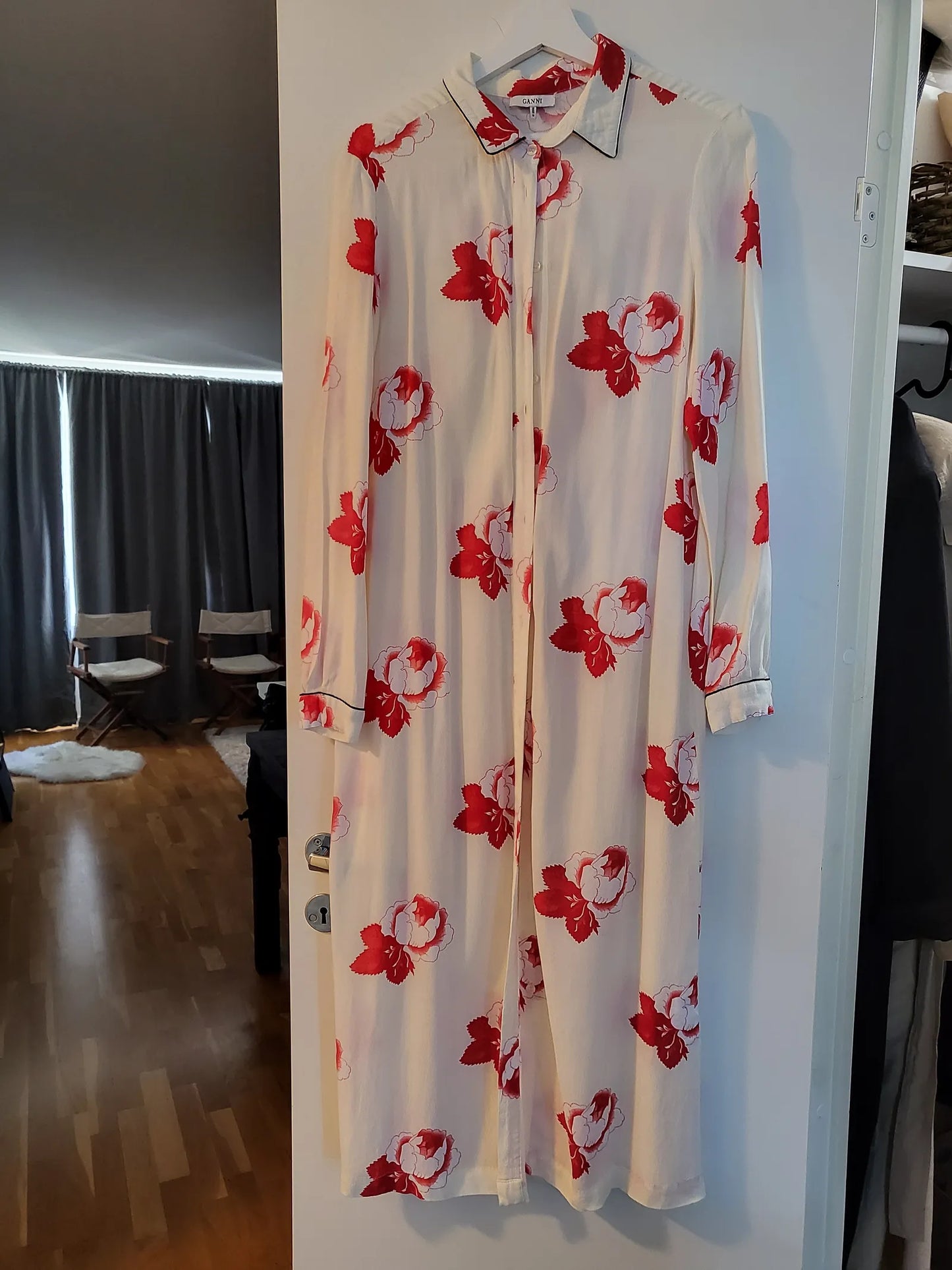 Ganni Harley Crepe Dress