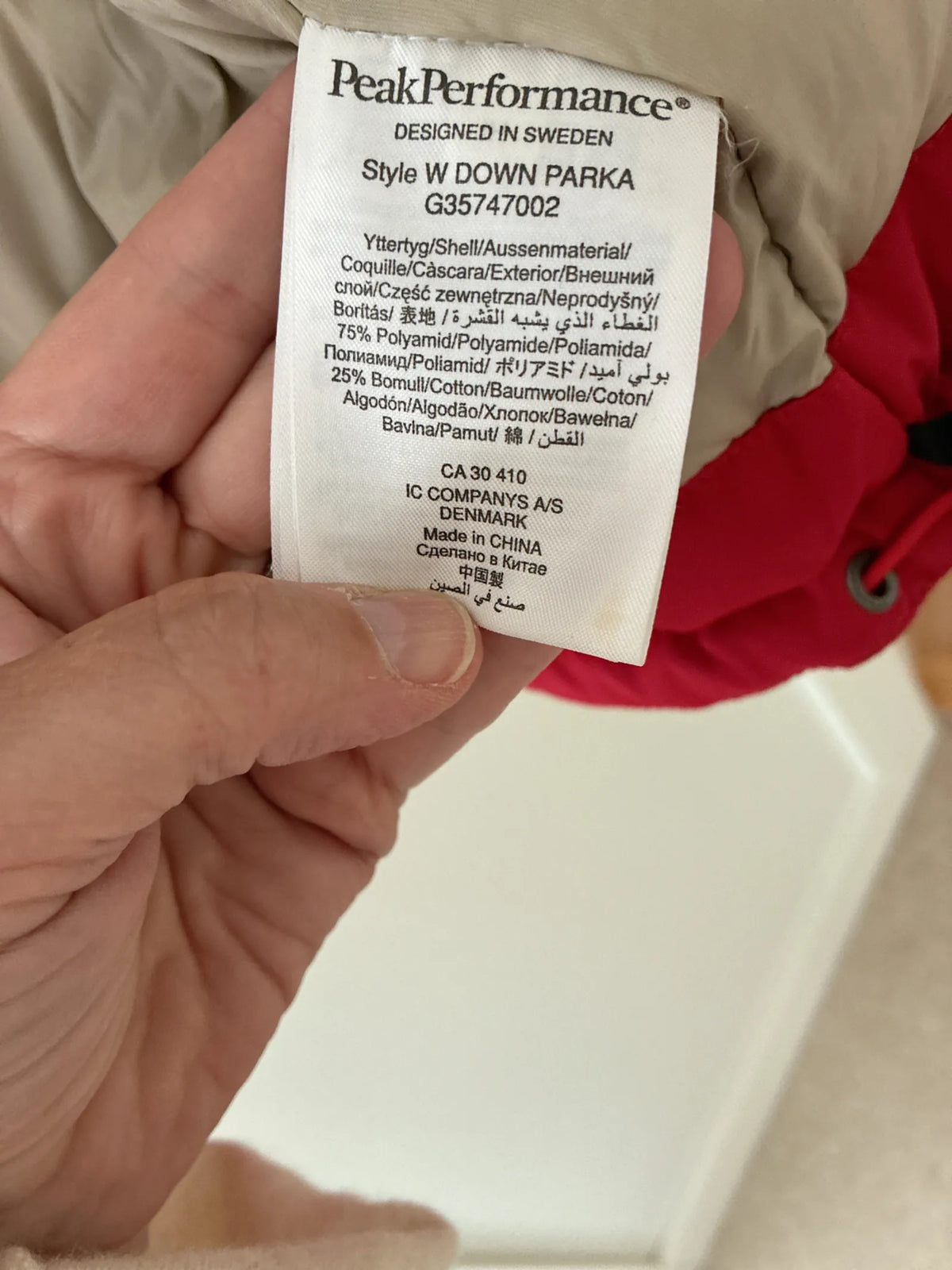 Peak Performance Style W Jacket