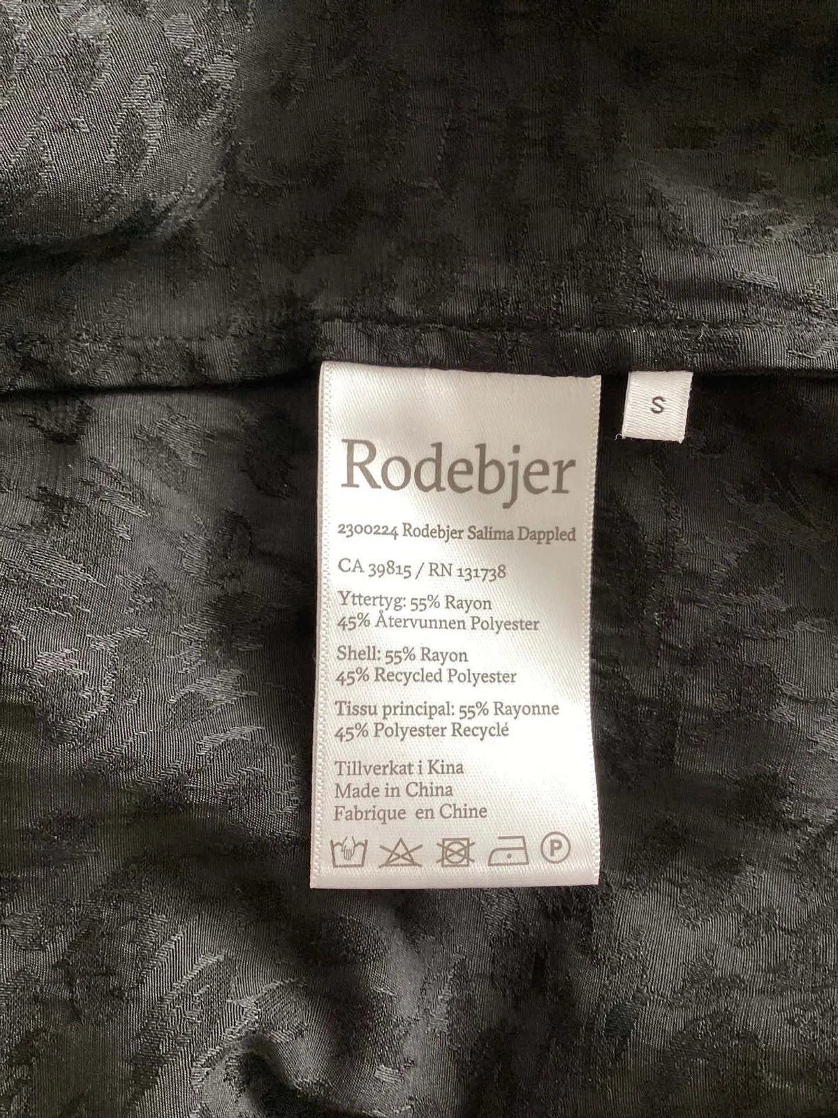 Rodebjer Salima Dappled-blus