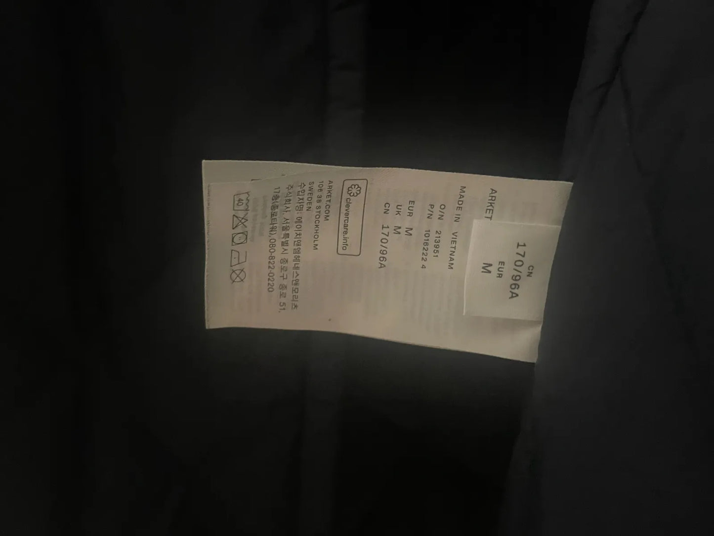 Arket Belted Puffer Coat-kappa