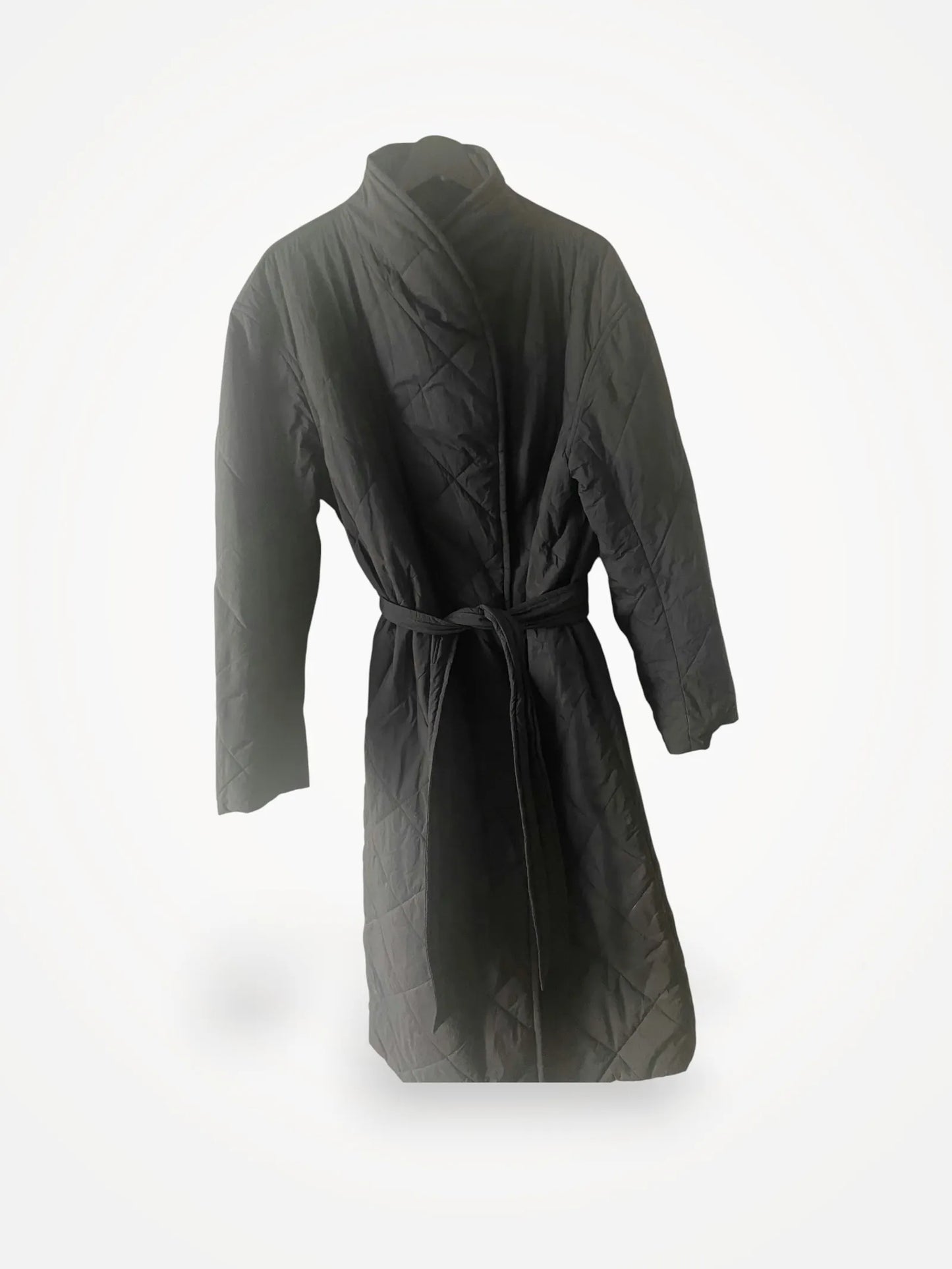 Arket Belted Puffer Coat-kappa