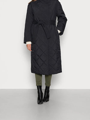 Arket Belted Puffer Coat-kappa
