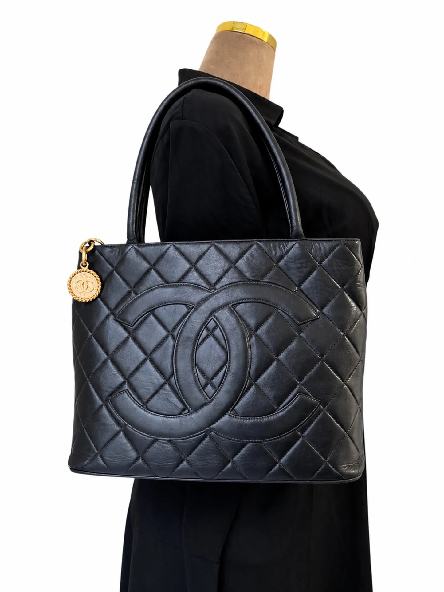 Chanel Medallion Tote Handbag
