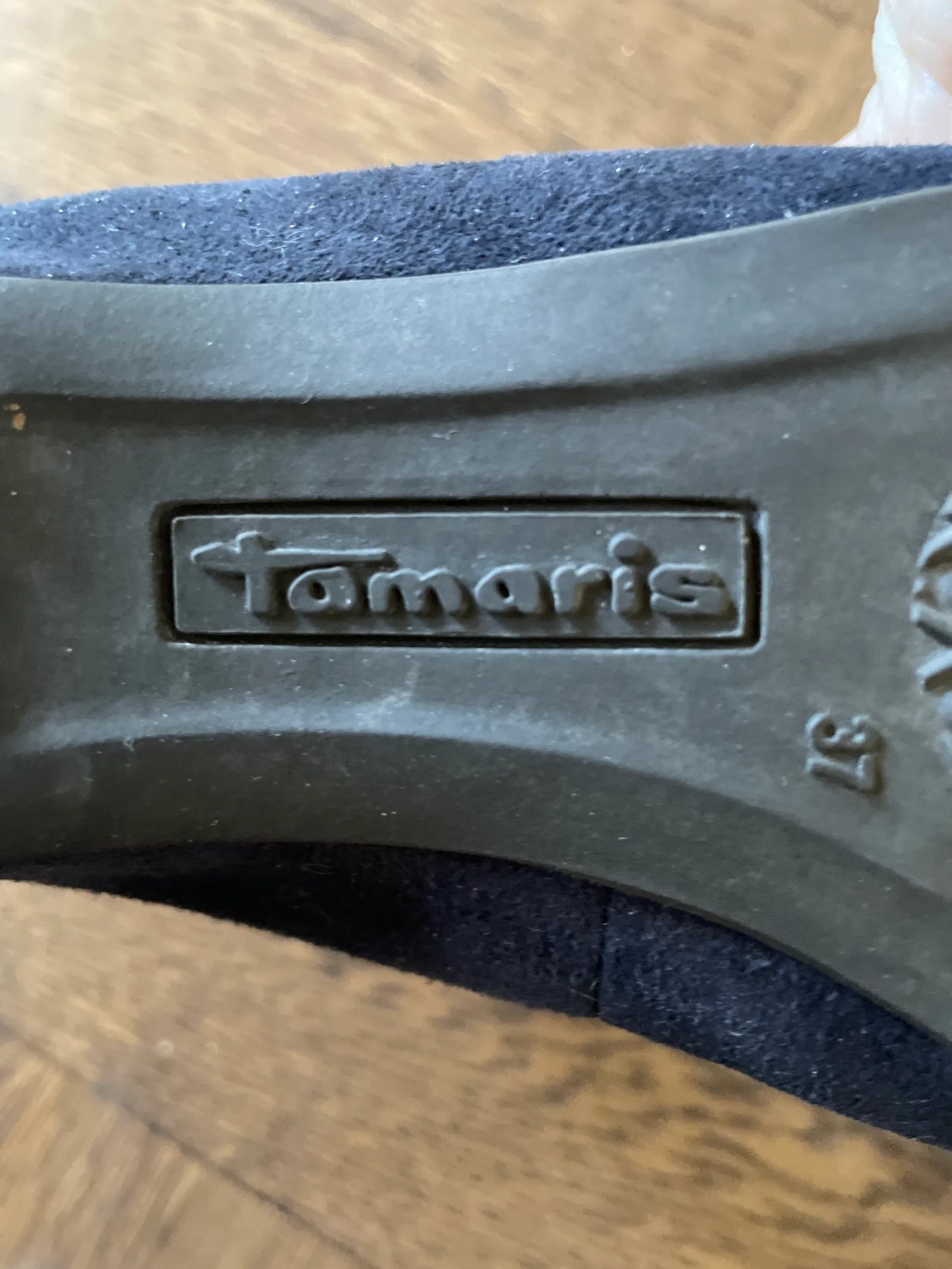 Tamaris-skinnballerinaskor