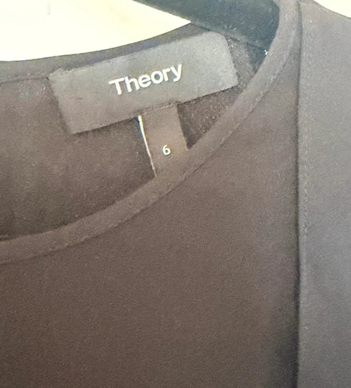 Theory Silk-sidenklänning NWOT