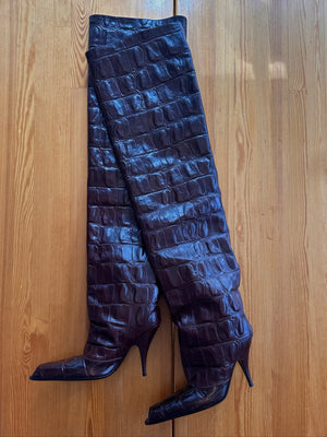 Acne Studios-skinnboots