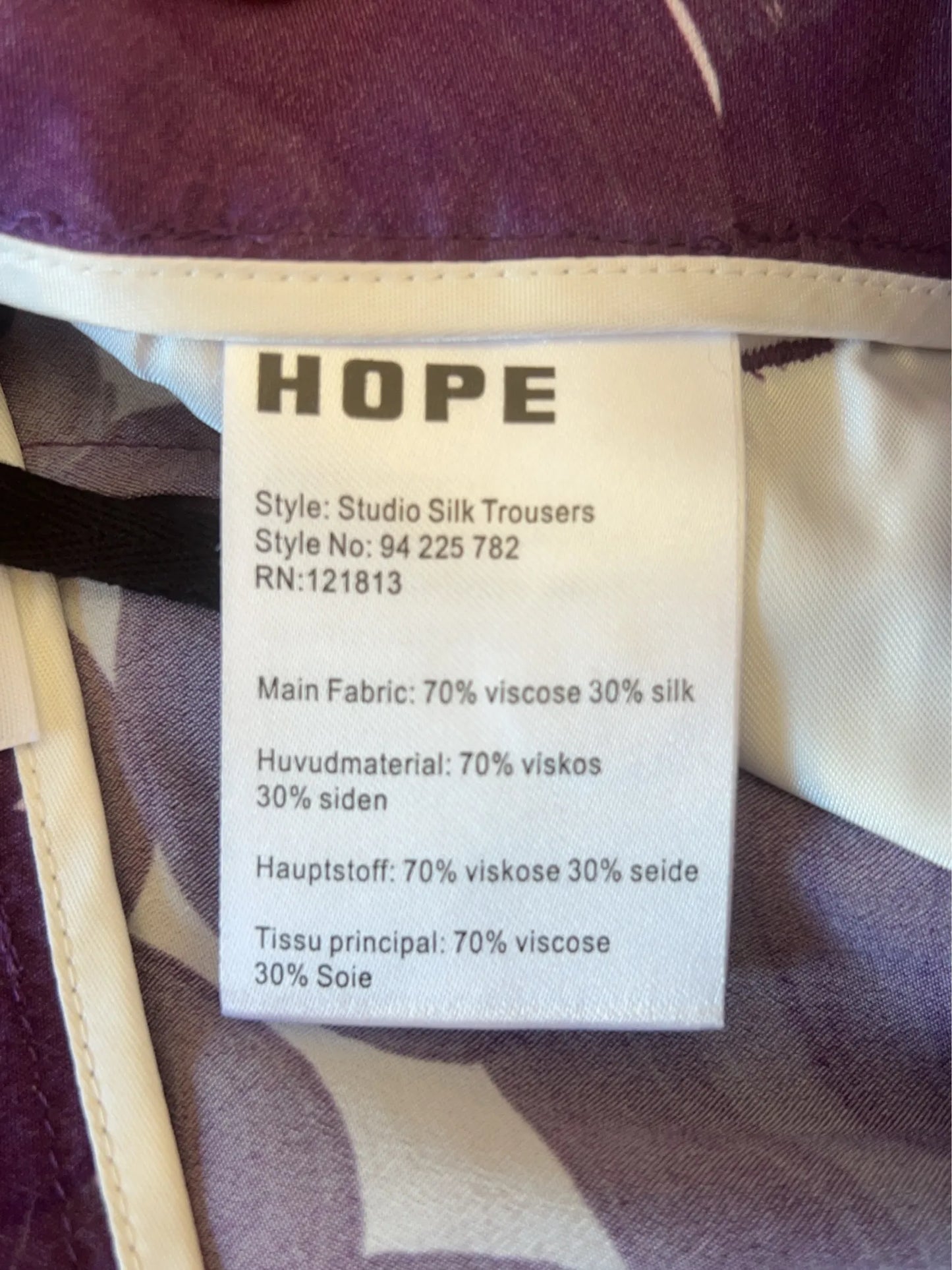 Hope Studio Silk Trousers