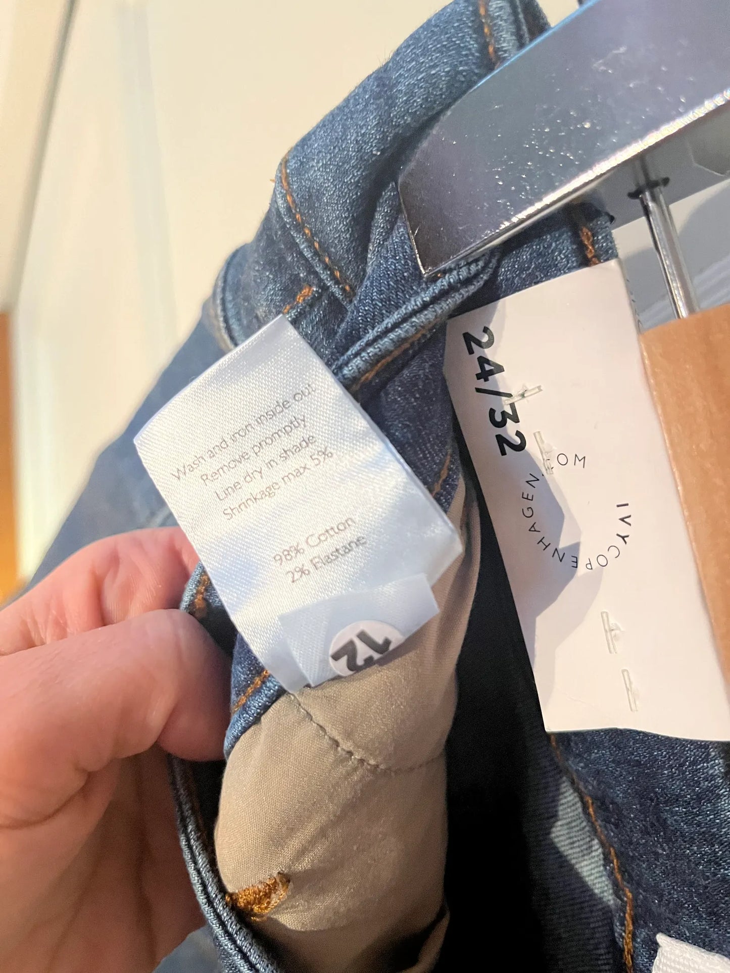 Ivy & Oak Brooke High Rise & Straight Leg Jeans