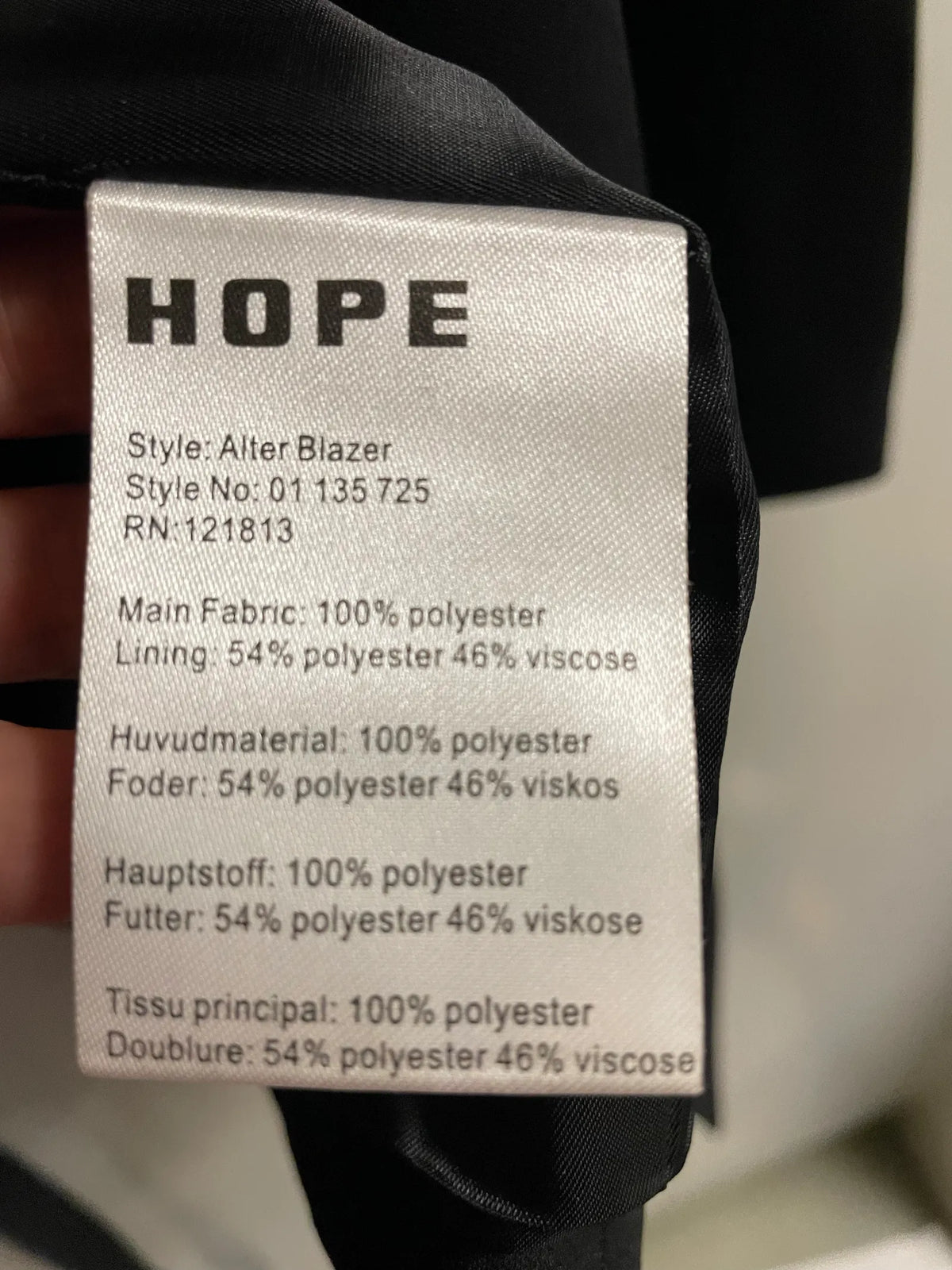 Hope-kavaj