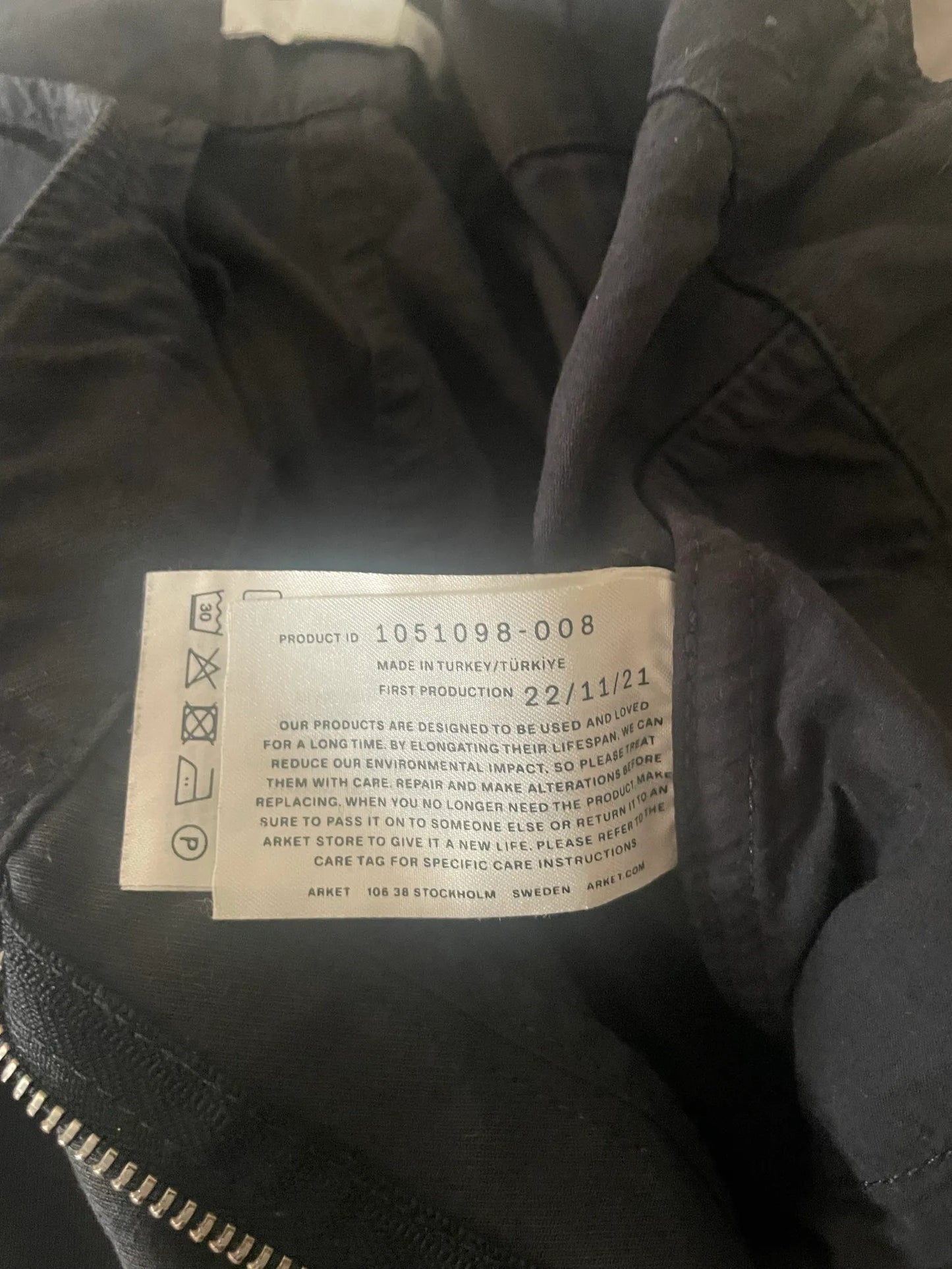 Arket Barrel Leg-chinos