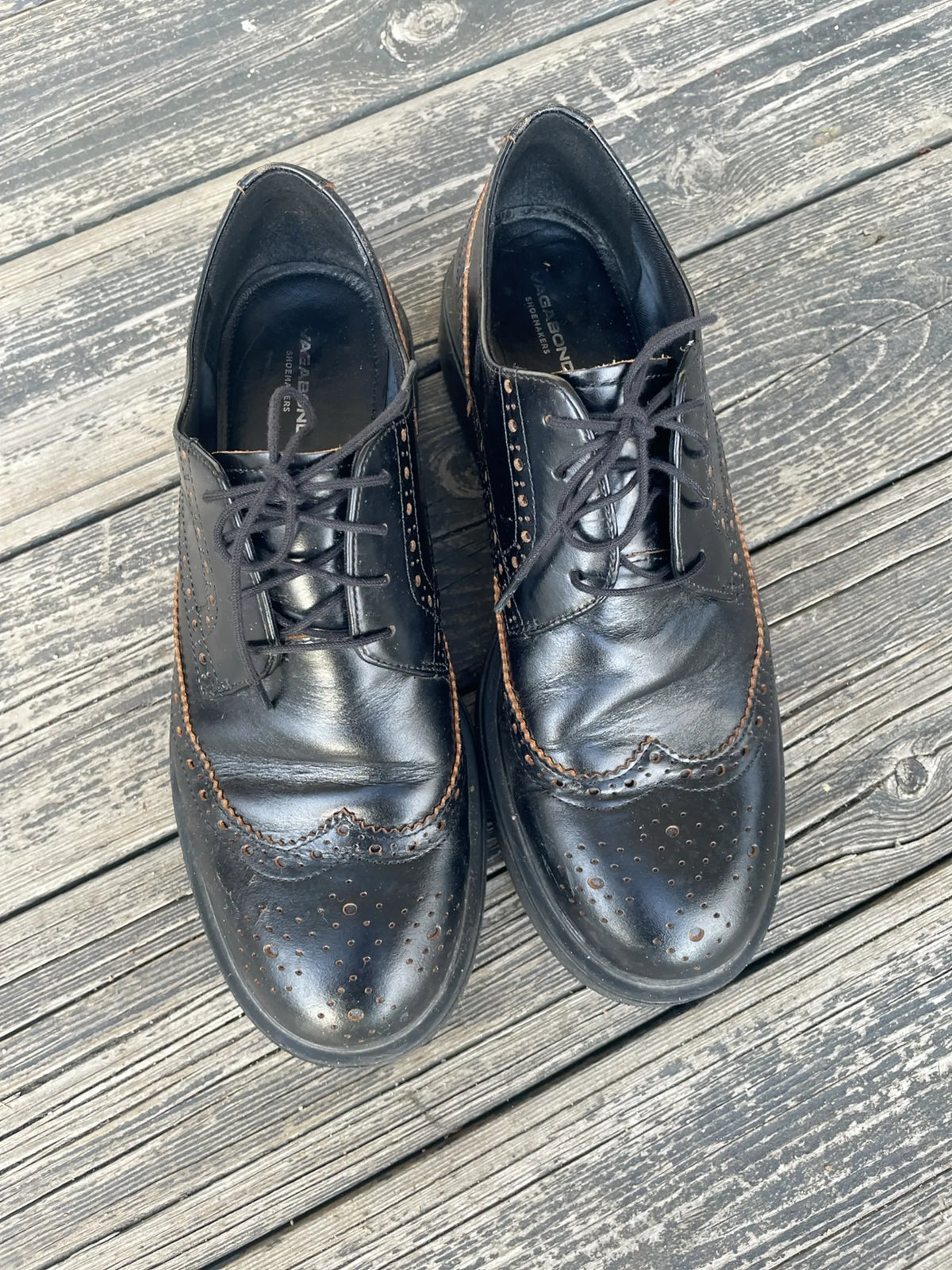 Vagabond-skinnloafers
