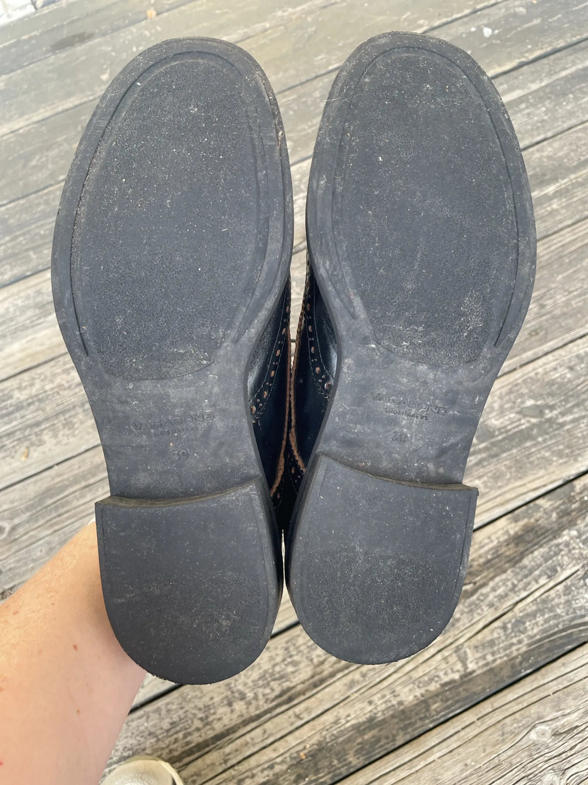 Vagabond-skinnloafers