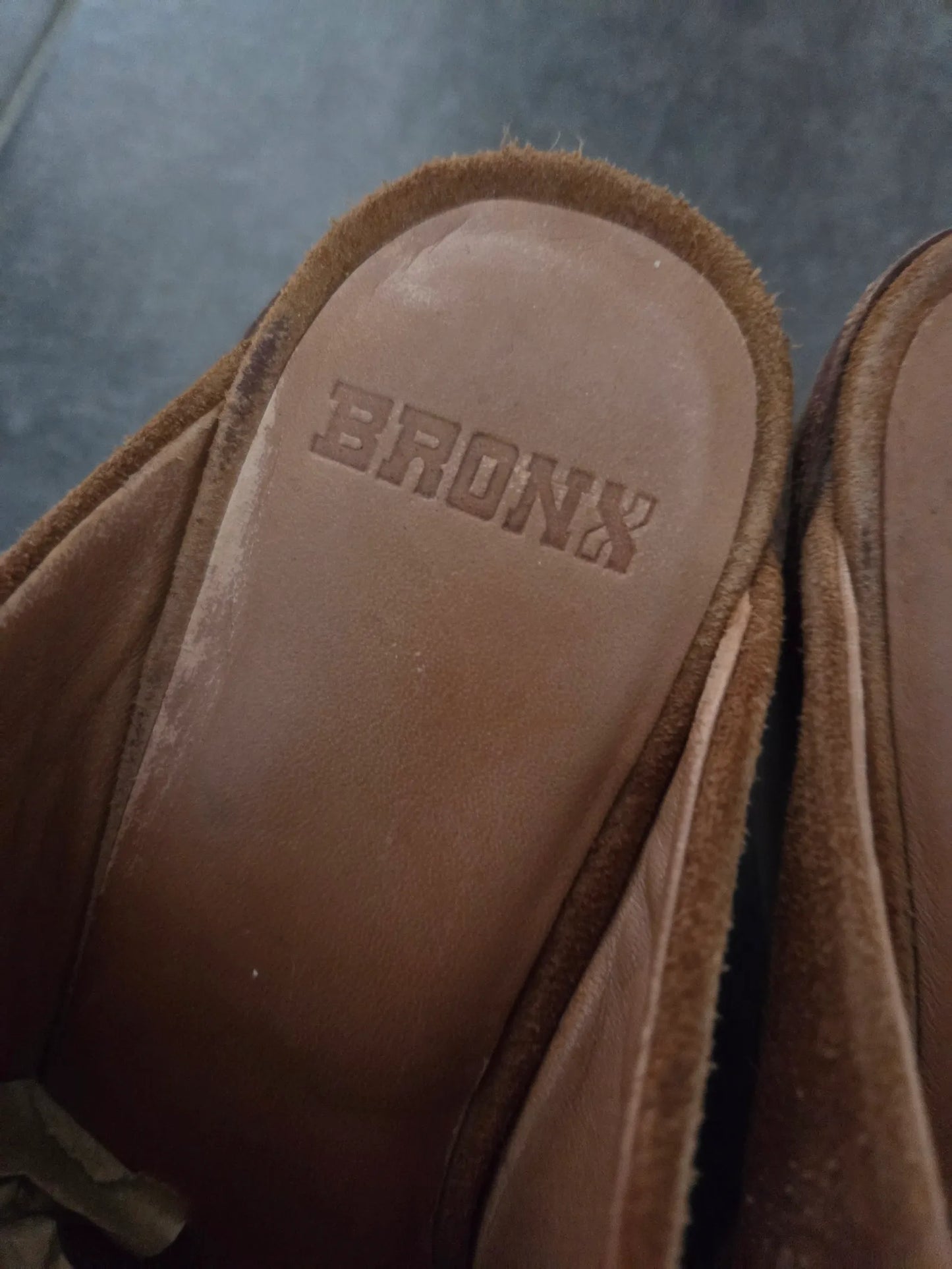 Bronx Low Kole Western Mule-klackar