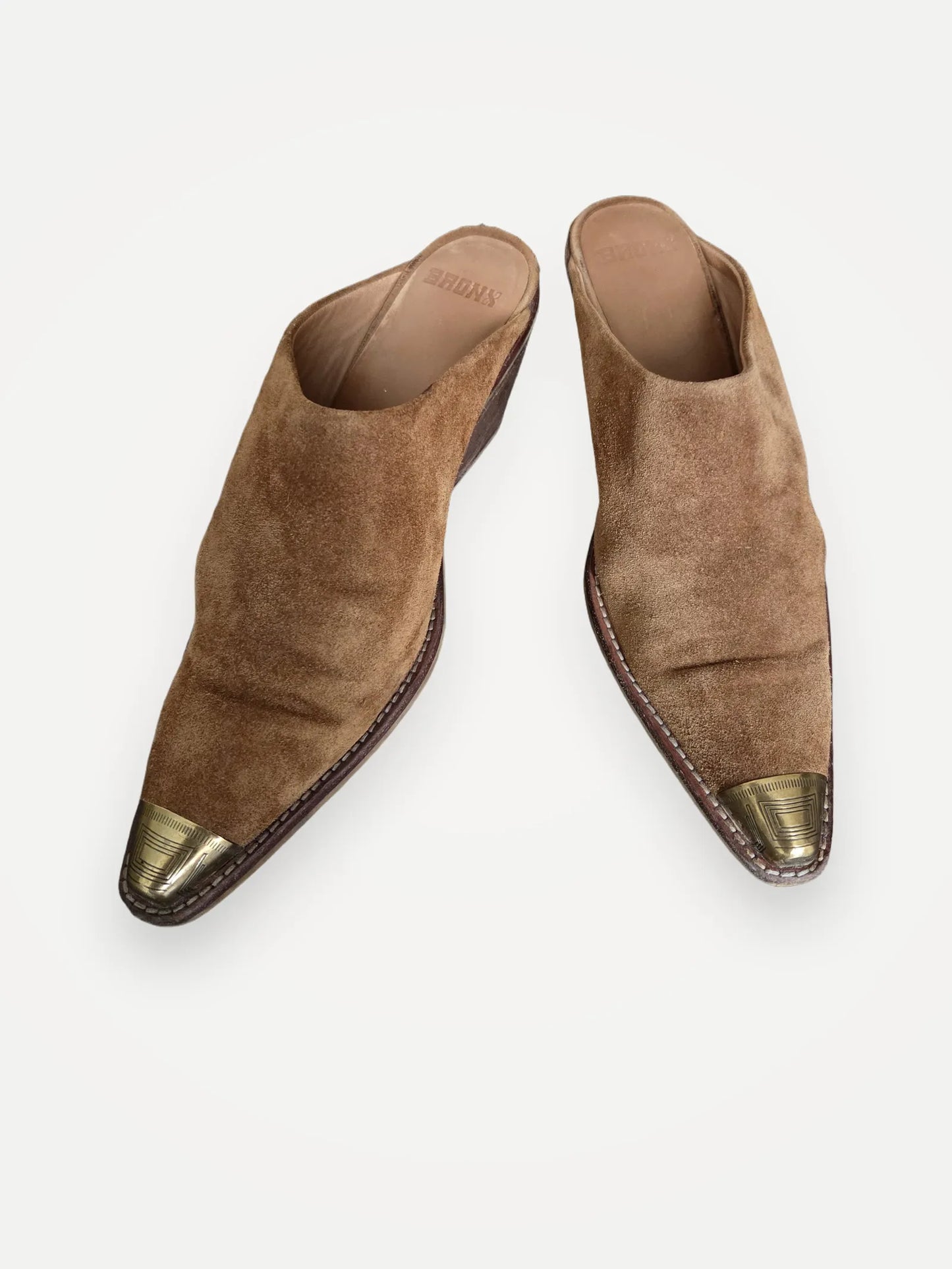 Bronx Low Kole Western Mule-klackar