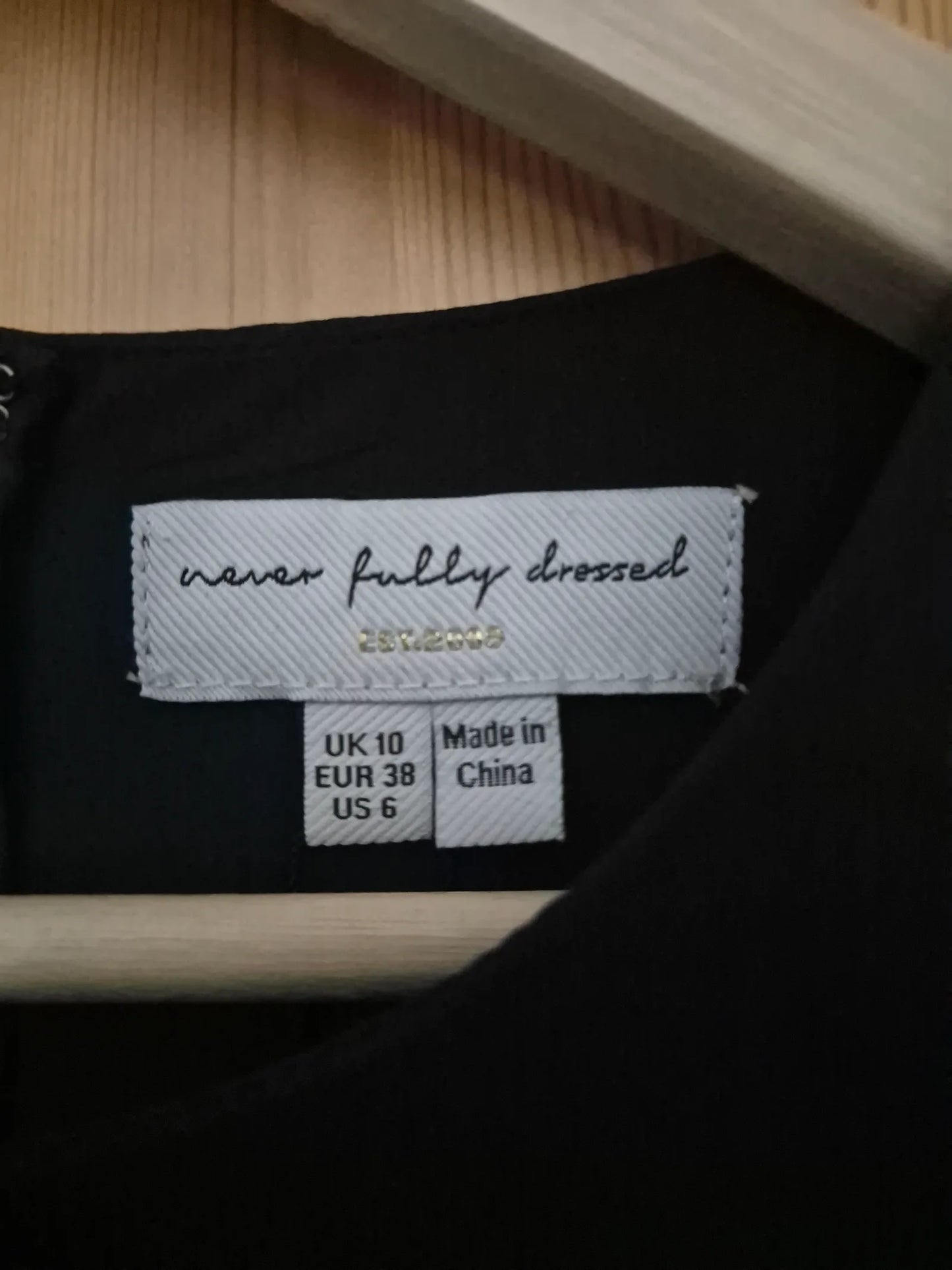 Never Fully Dressed Mini Monika-klänning NWT