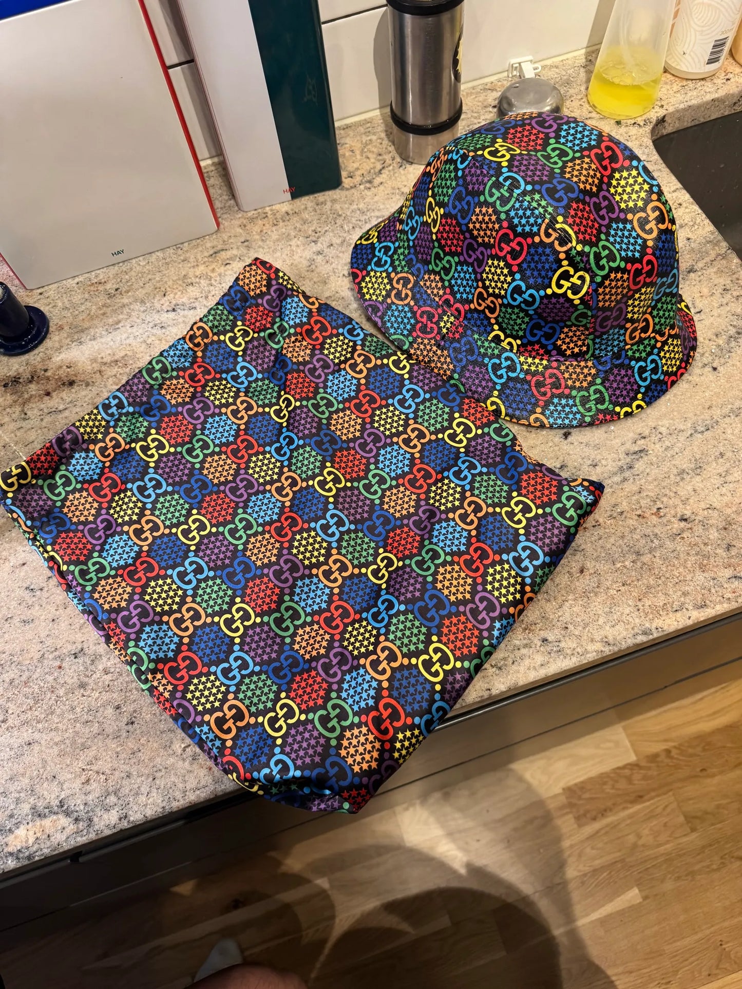 Gucci Psychedelic Bucket-hatt