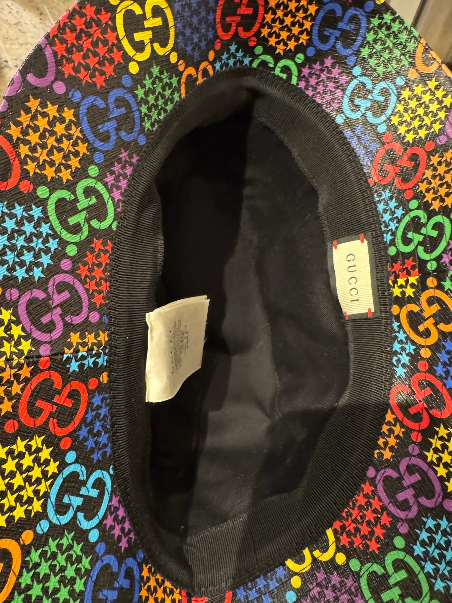 Gucci Psychedelic Bucket-hatt