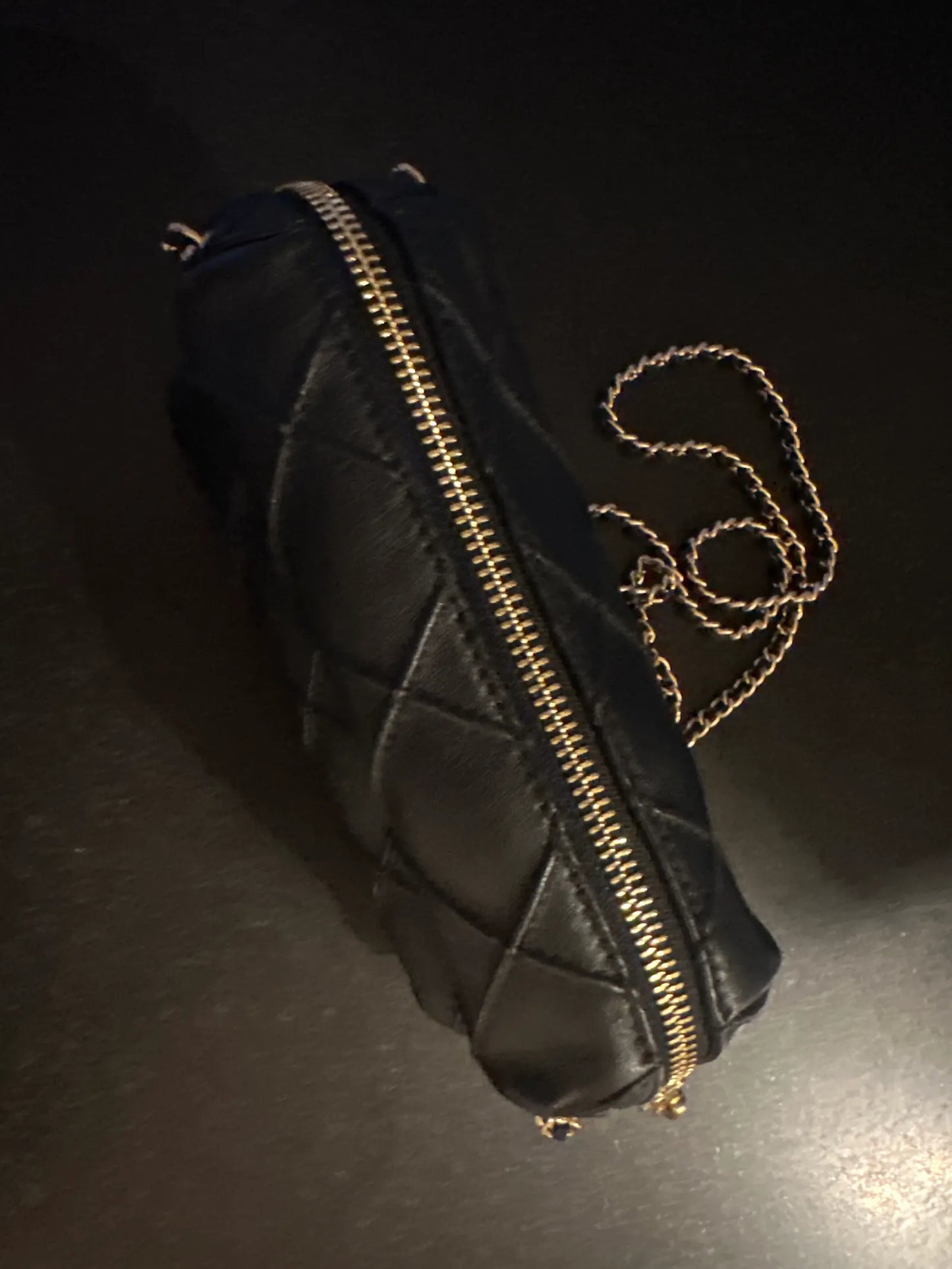 Tory Burch Fleming Soft Svart-skinnaxelremsväska NWOT
