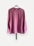 & Other Stories Washed Pink-sweatshirt