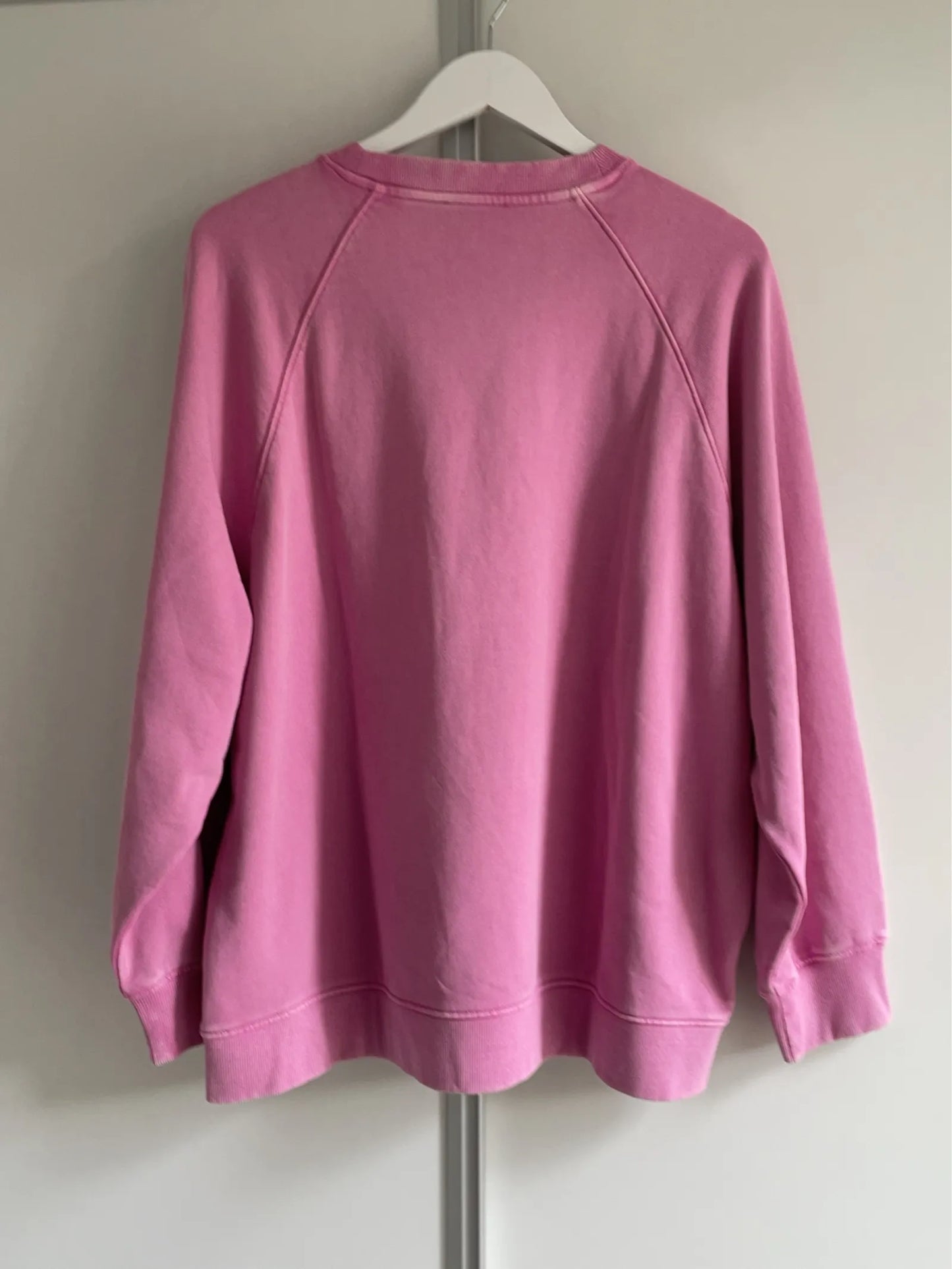 & Other Stories Washed Pink-sweatshirt