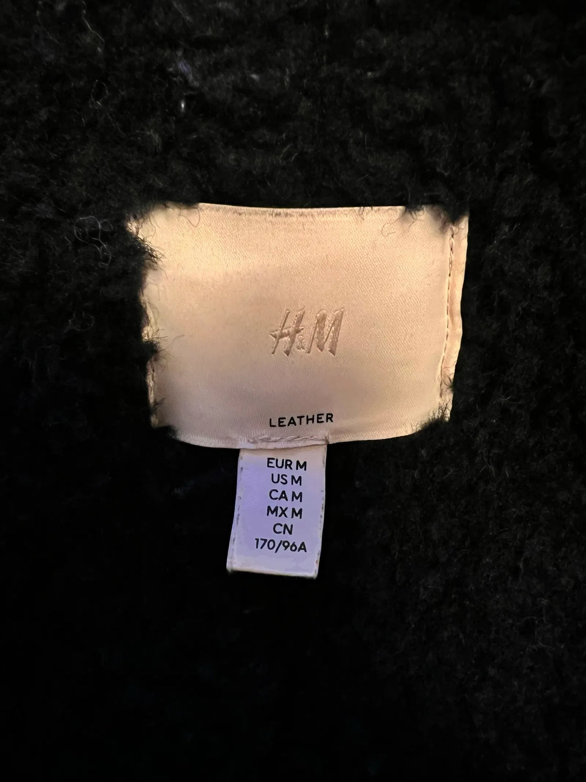 H&M Premium-ullskinnjacka