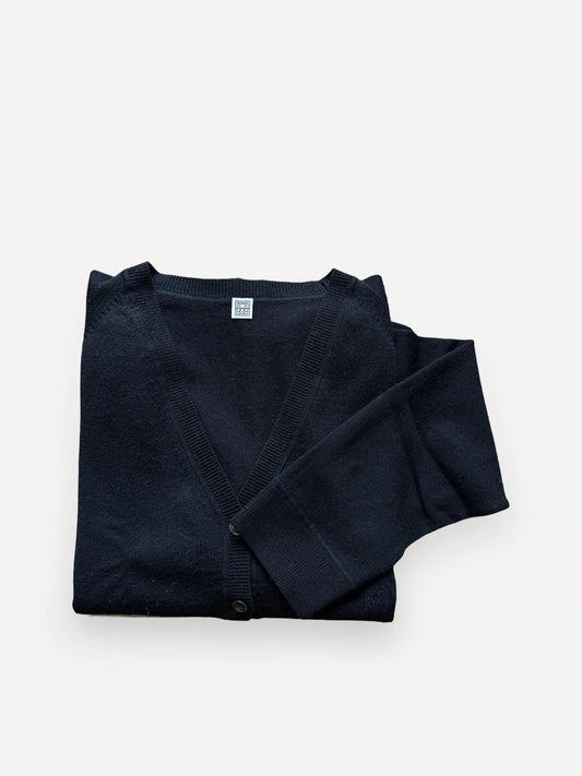 Toteme Raglan Sleeve Wool Cardigan