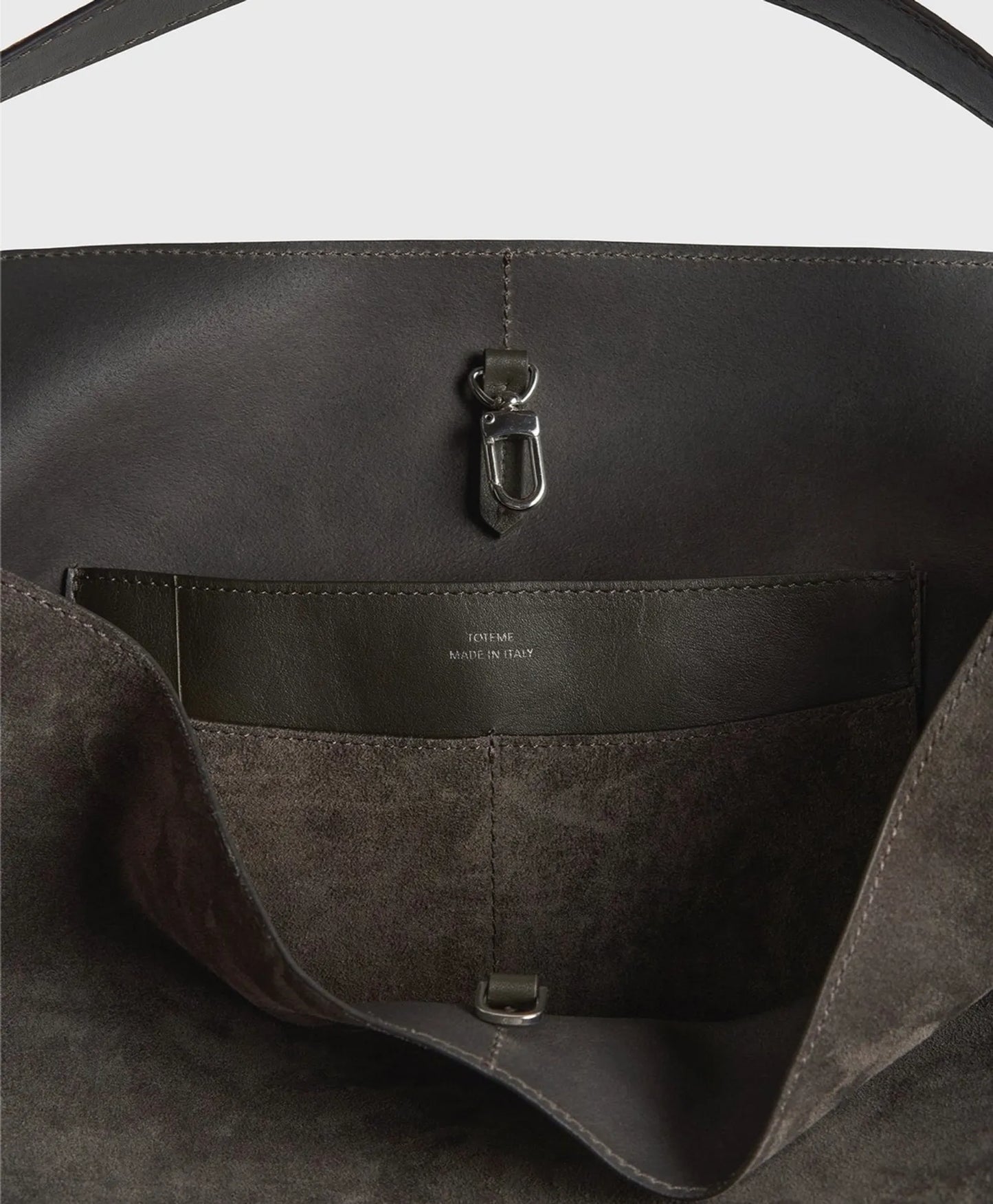 Toteme Suede Tote Granite Shoulder bag