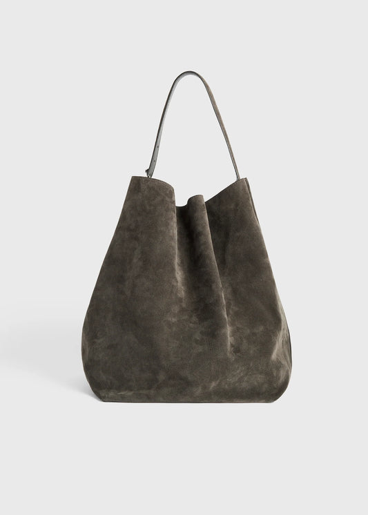 Toteme Suede Tote Granite Shoulder bag