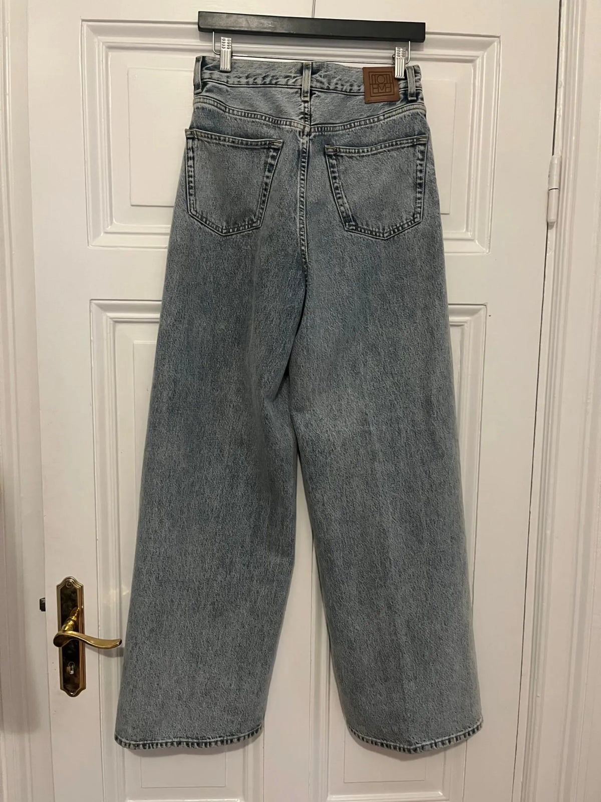 Toteme Wide Leg Denim Jeans