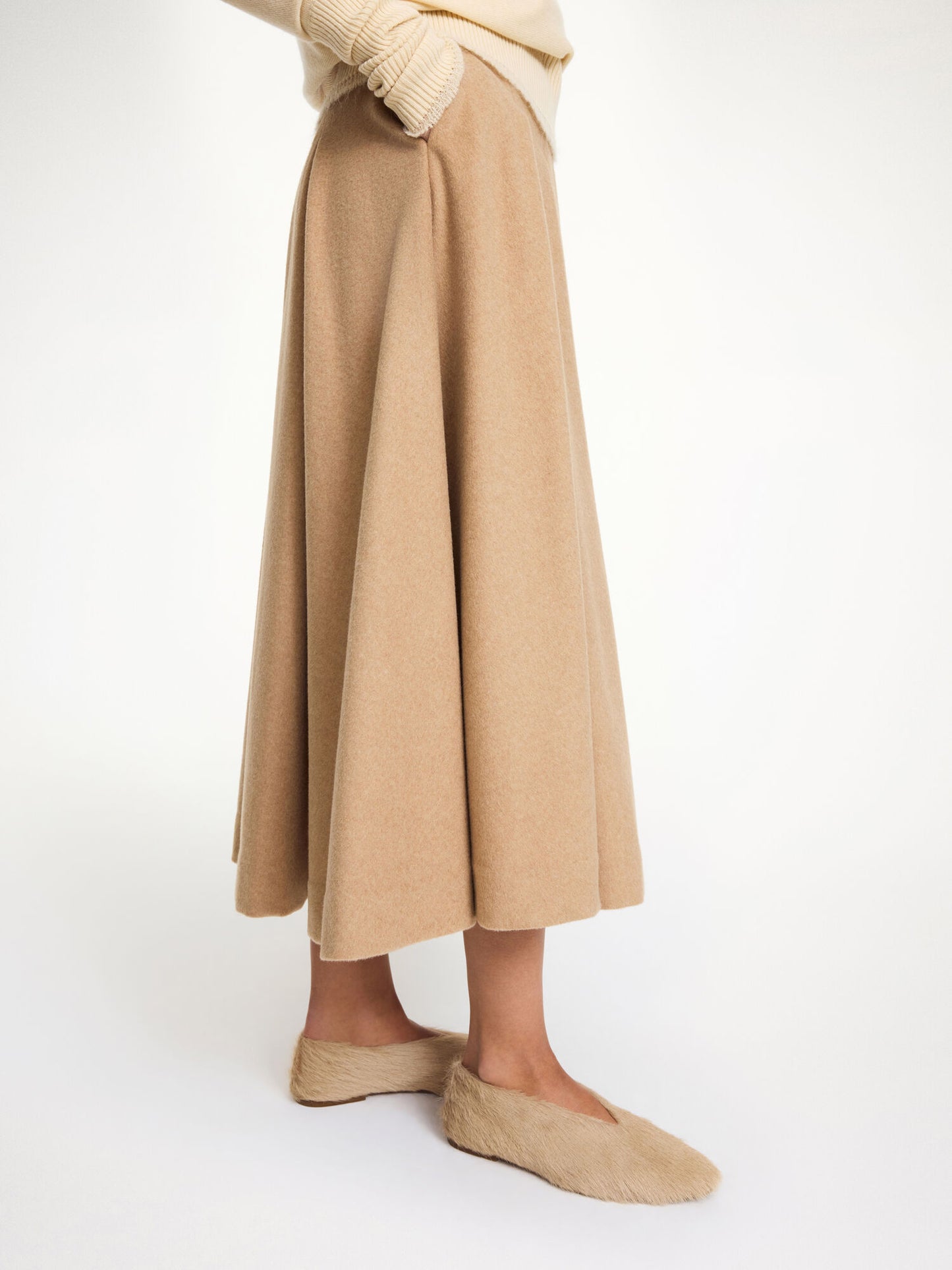 By Malene Birger Eden Wool Skirt
