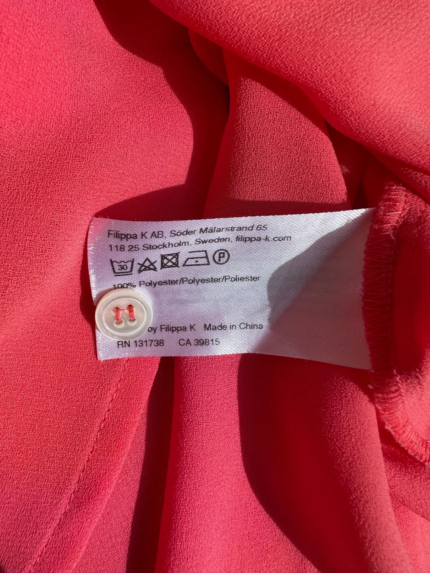 Filippa K Crepe Pocket Blouse