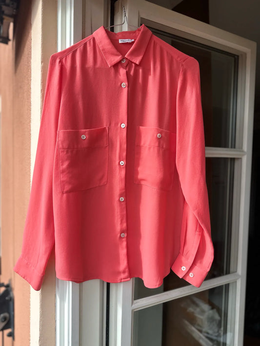 Filippa K Crepe Pocket-blus