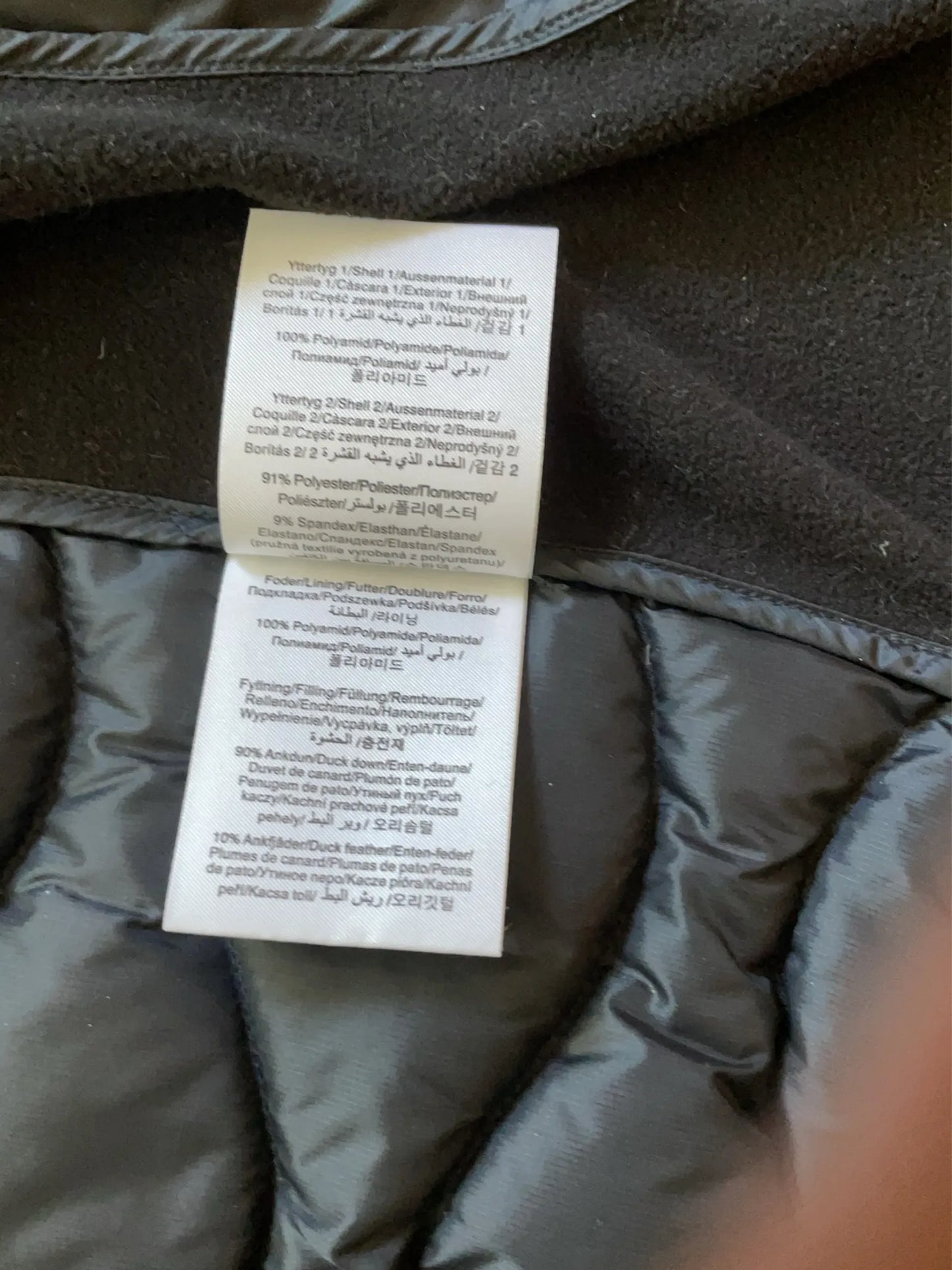 Peak Performance Helium Hybrid Hood Puffer jacket