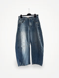 Good Luck Mid Rise Barrel Jeans
