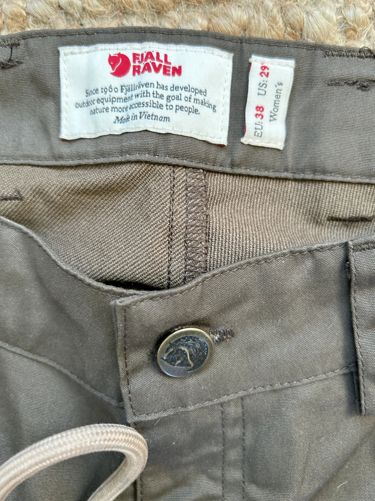 Fjällräven Alta-fritidsbyxor NWOT