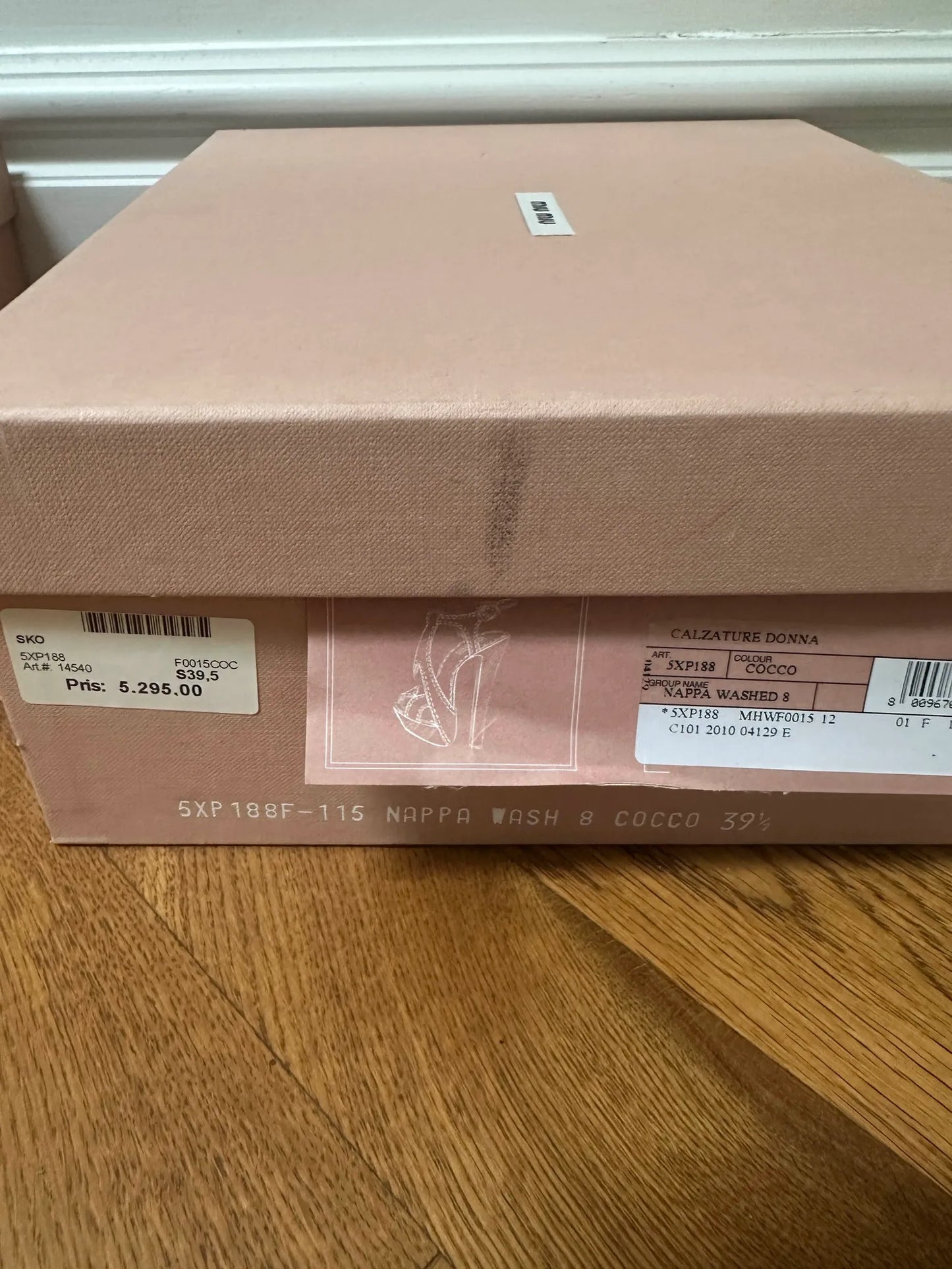 Miu Miu Calzature Donna Nappa Washed 8 Heels