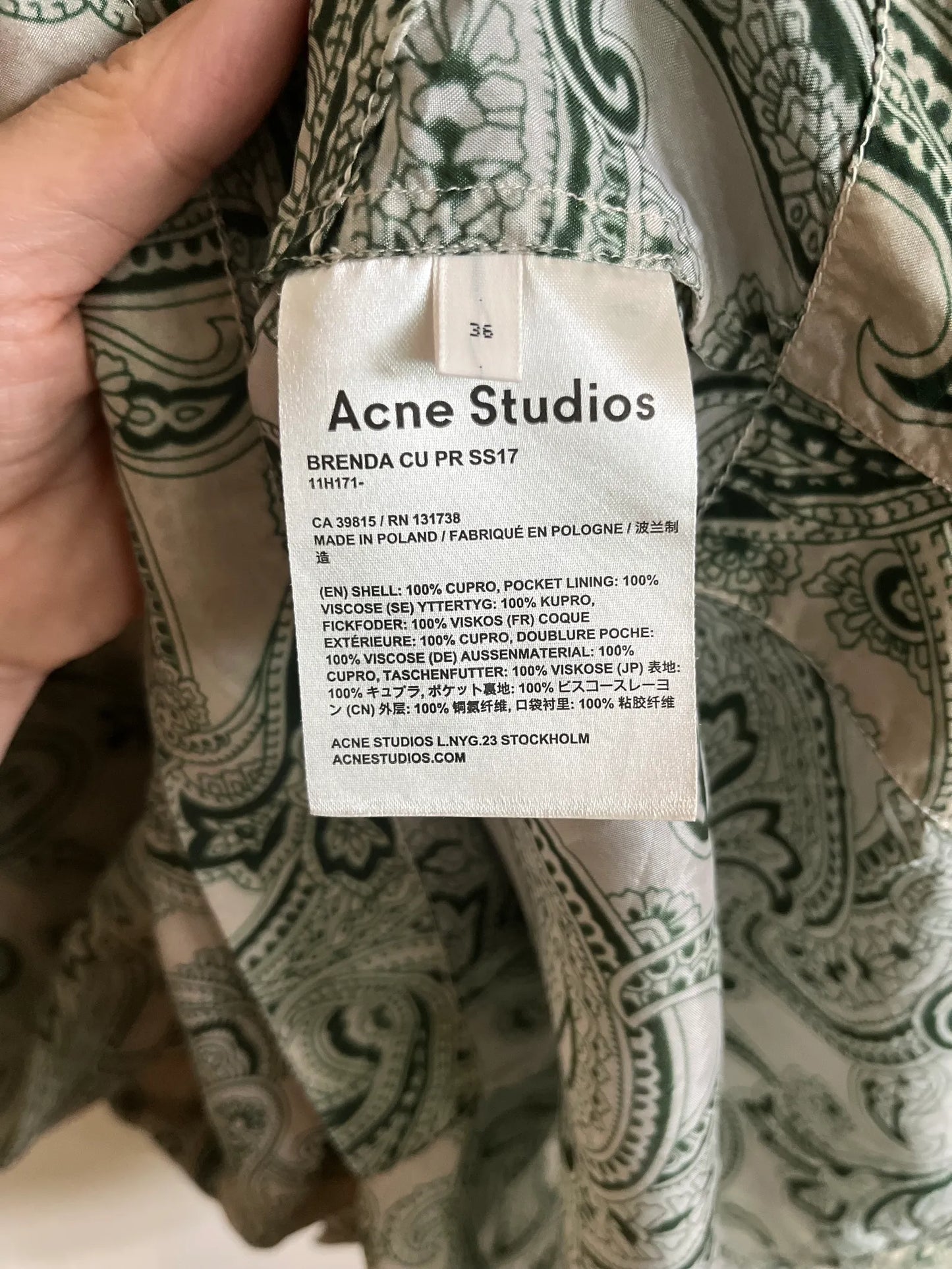Acne Studios-tunika
