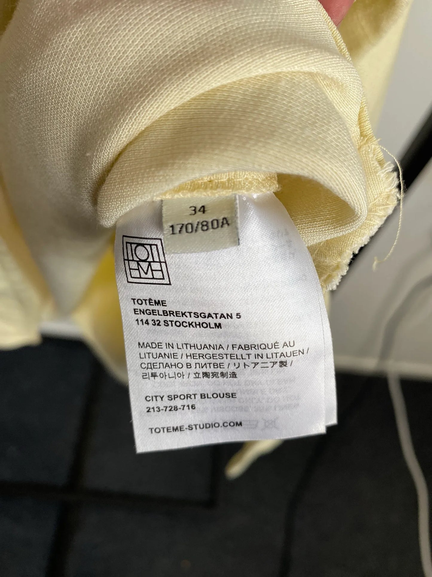 Toteme City Sport-blus