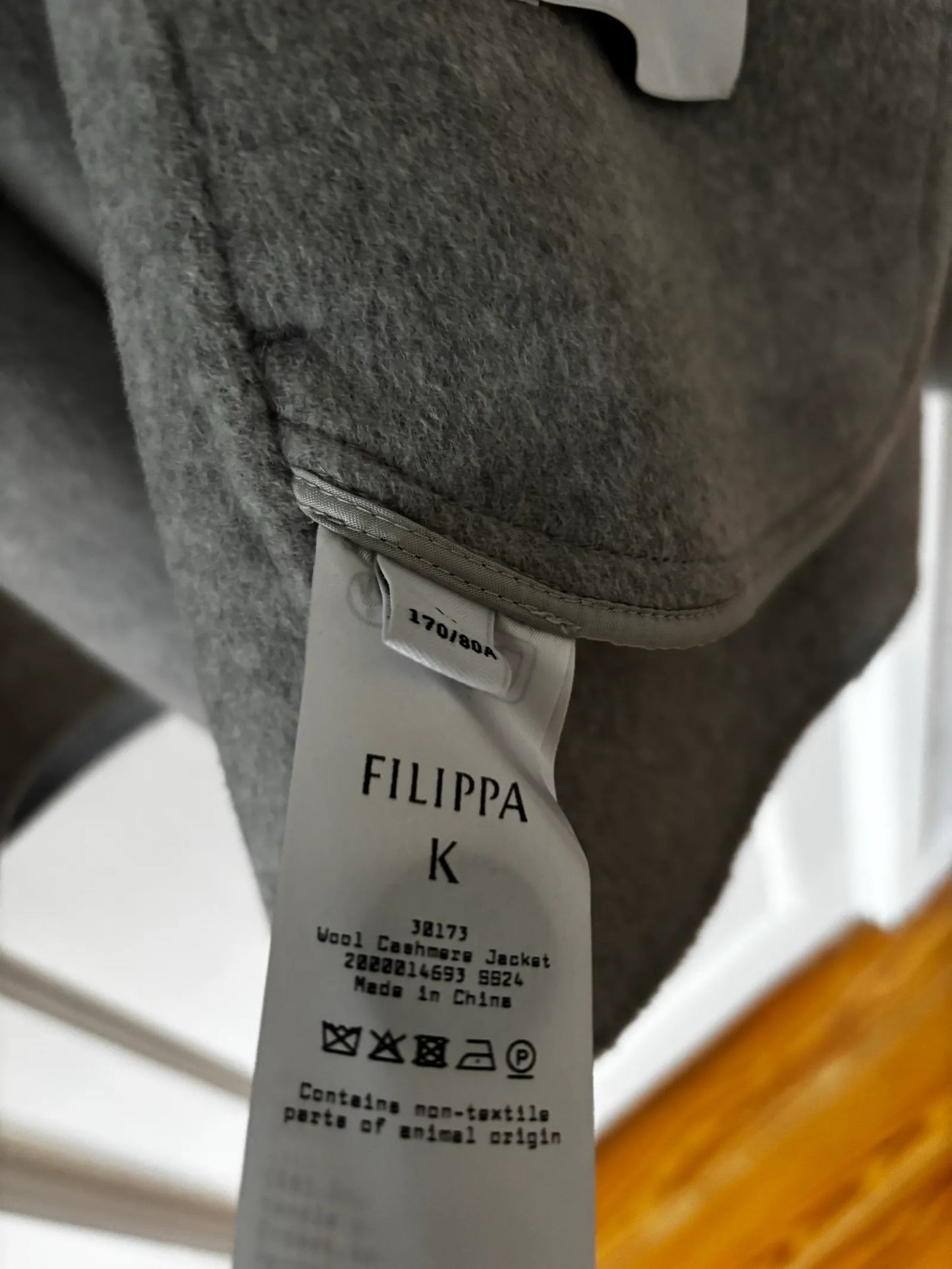 Filippa K Wool Cashmere-ulljacka NWOT