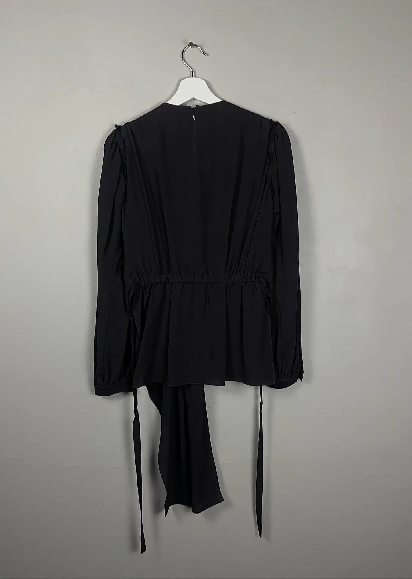 Balenciaga-sidenblus