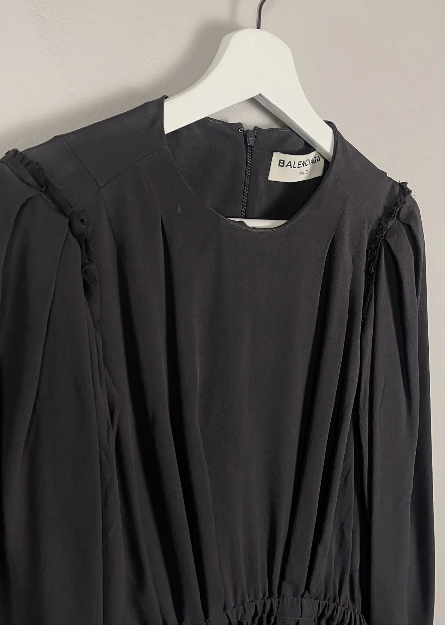 Balenciaga-sidenblus