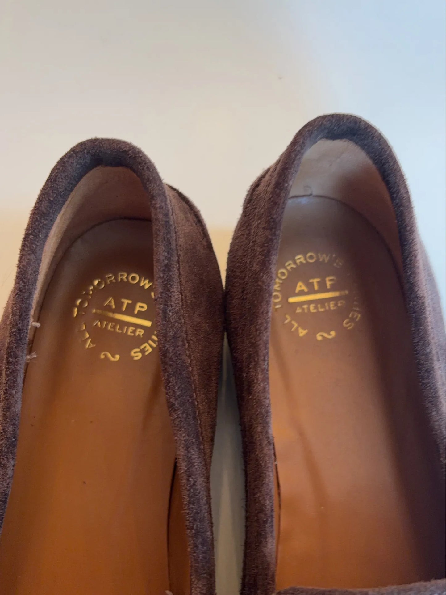 ATP Atelier Airola Canella Suede-loafers NWOT