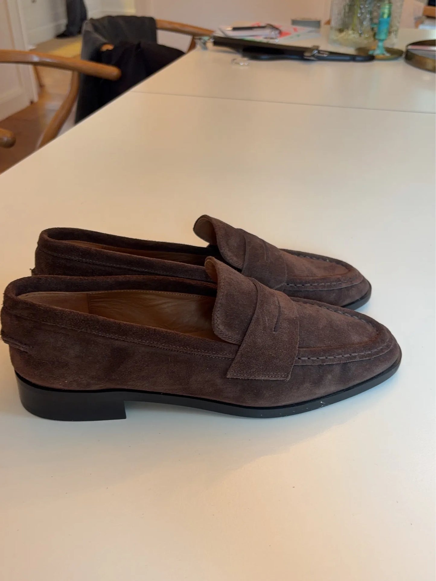 ATP Atelier Airola Canella Suede-loafers NWOT