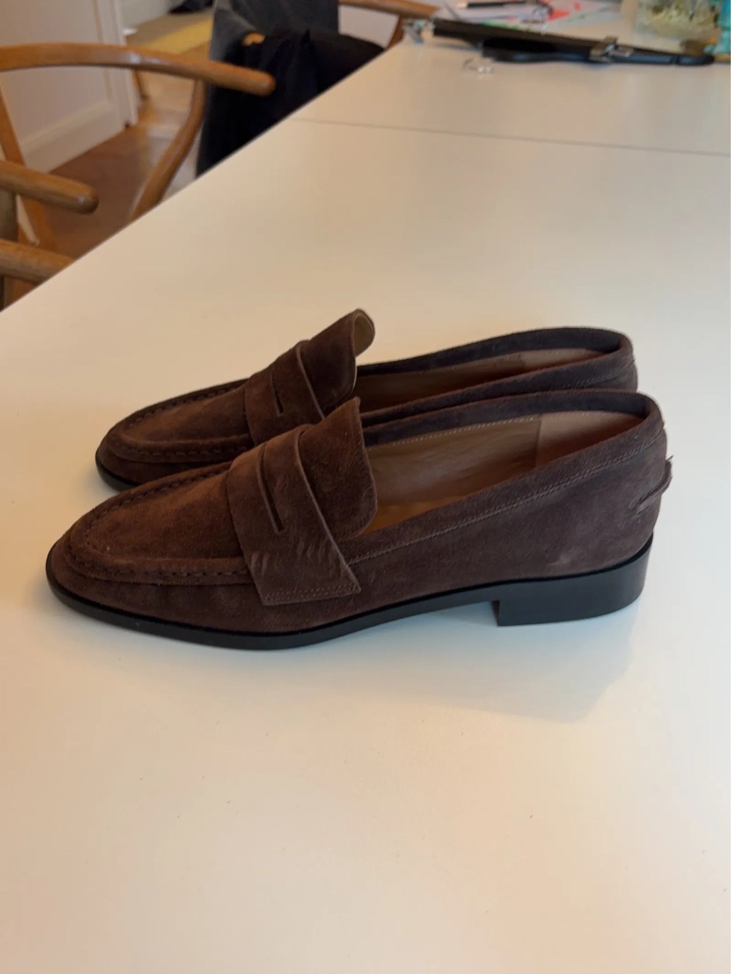 ATP Atelier Airola Canella Suede-loafers NWOT