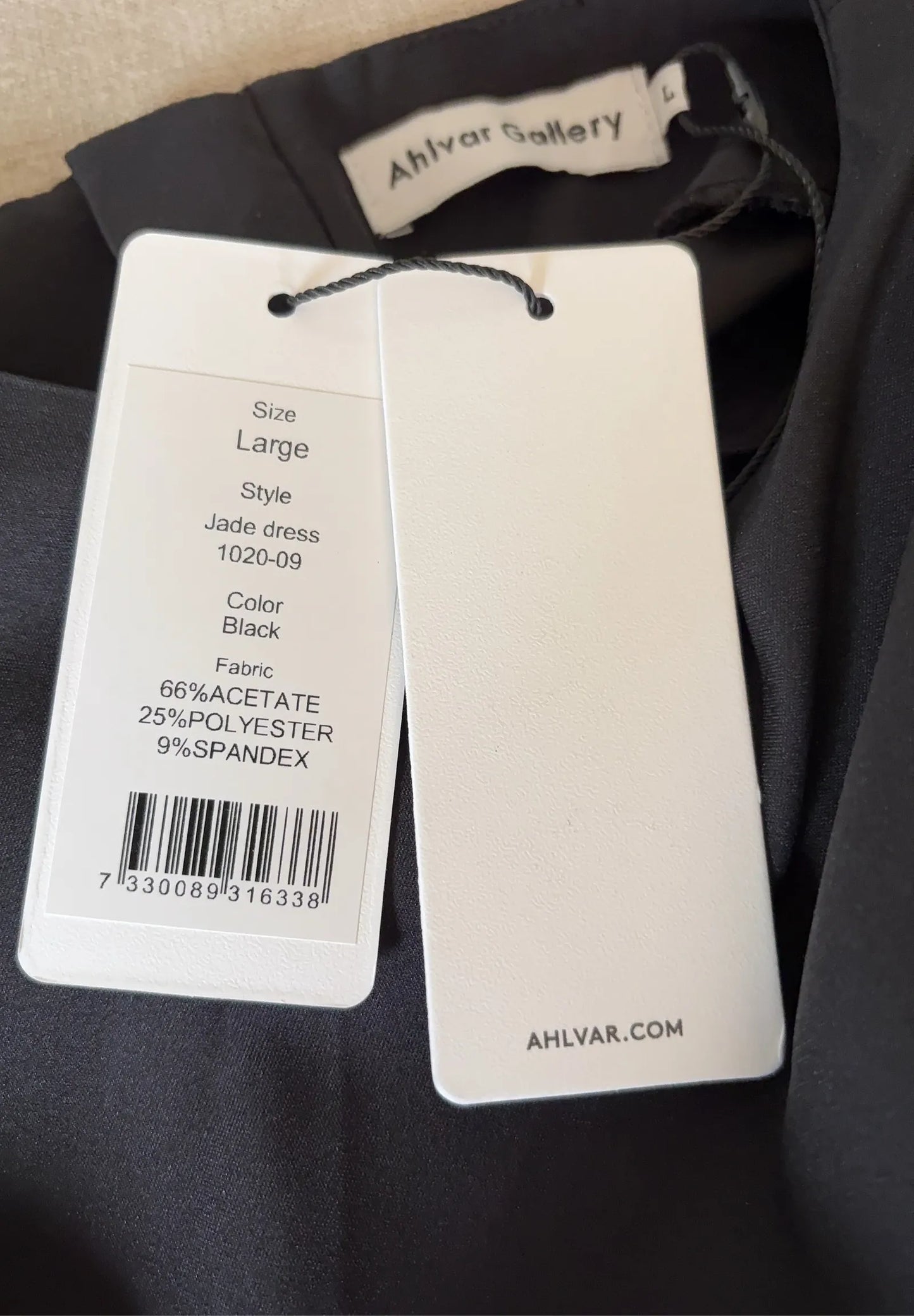 Ahlvar Gallery Jade-klänning NWT