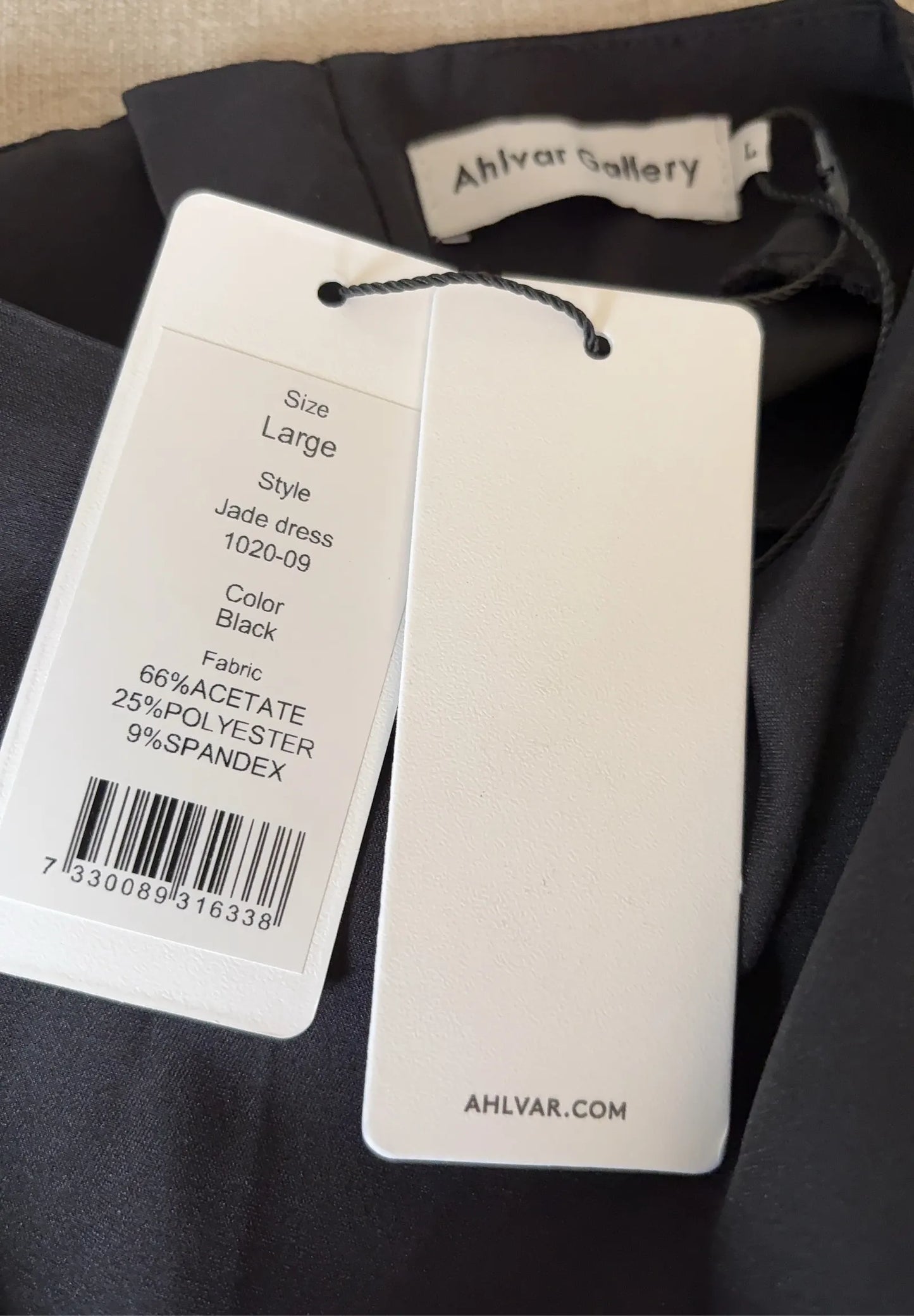 Ahlvar Gallery Jade-klänning NWT