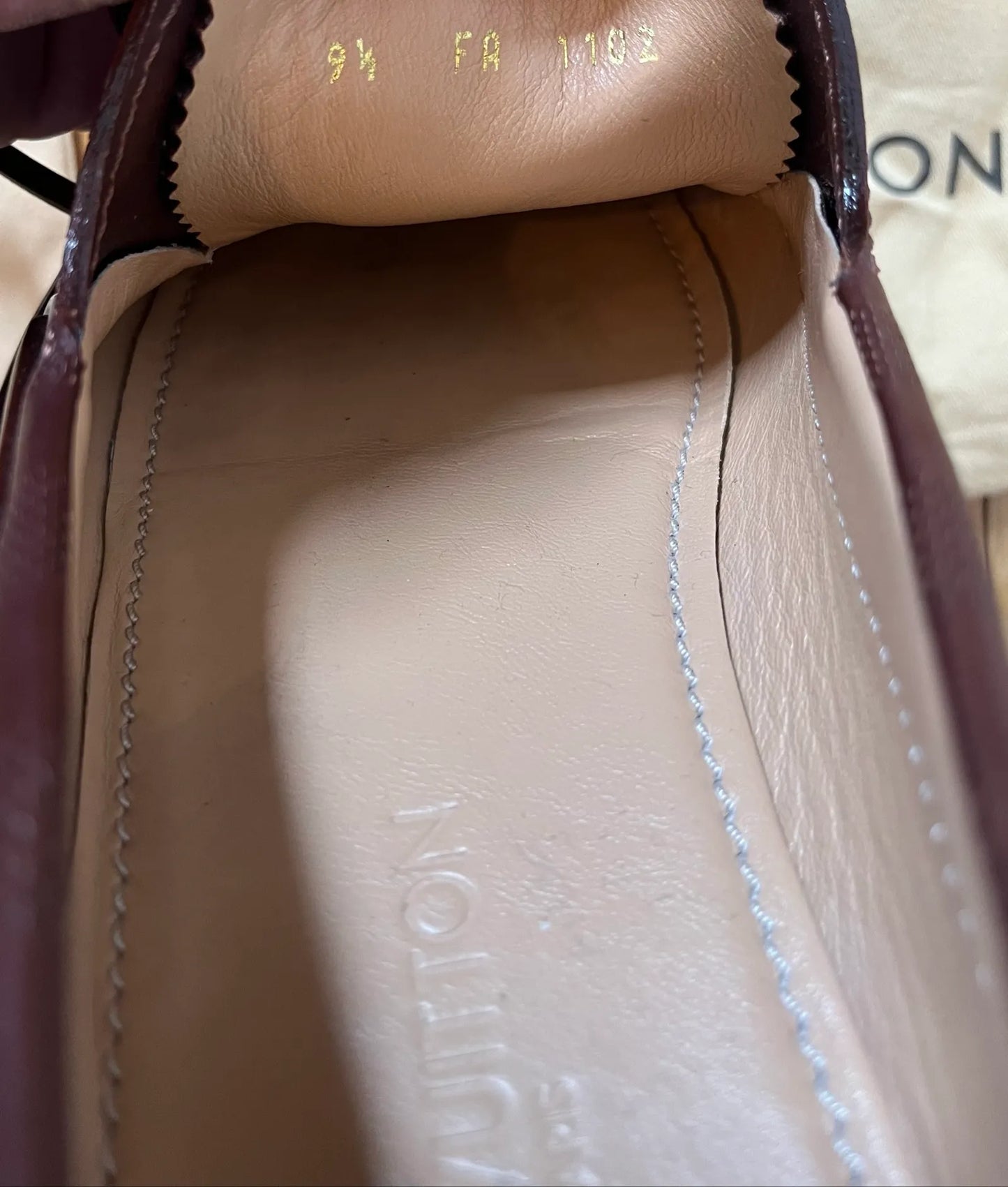 Louis Vuitton-skinnloafers
