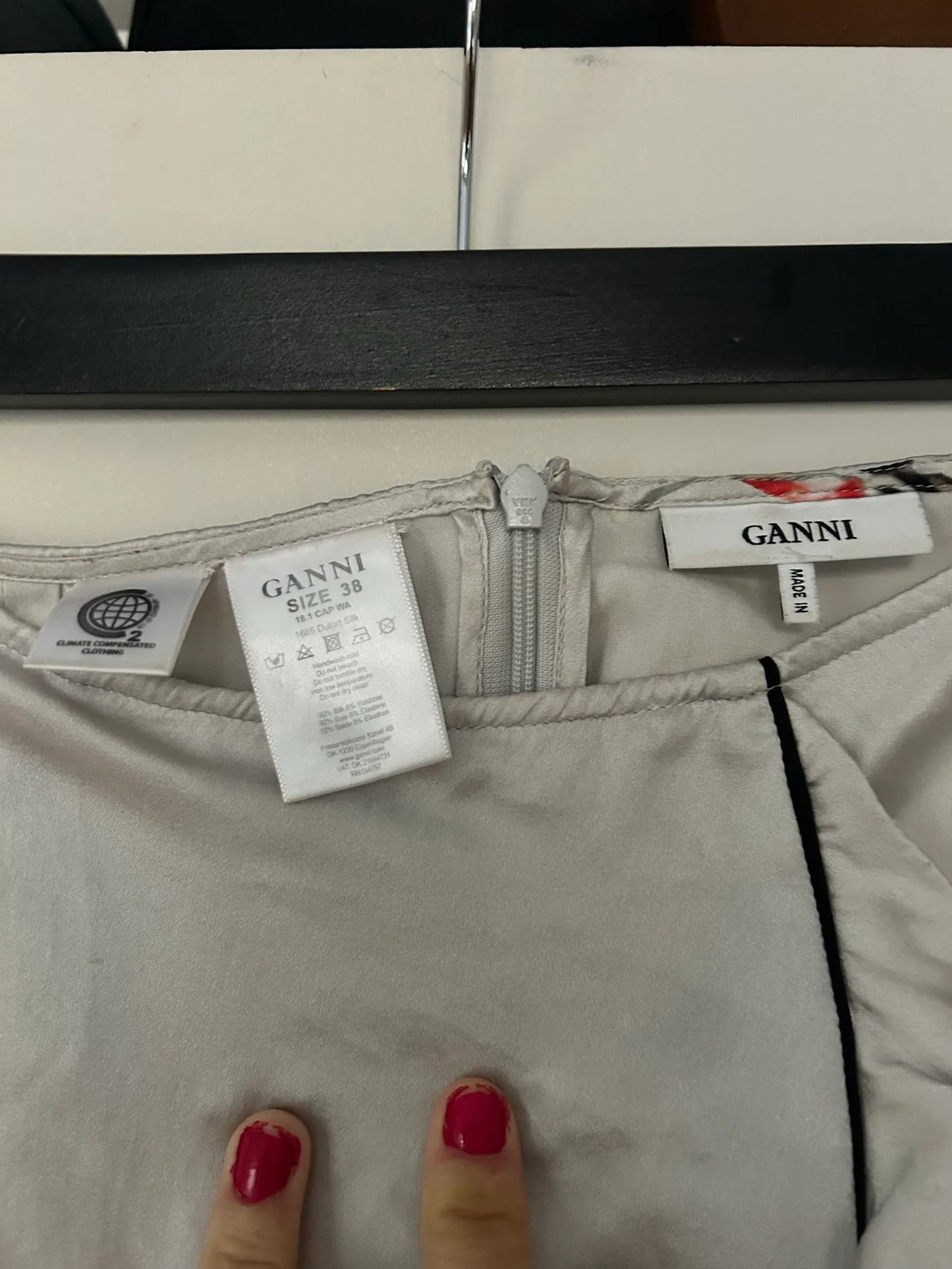 Ganni Dufort Silk (1666) Skirt